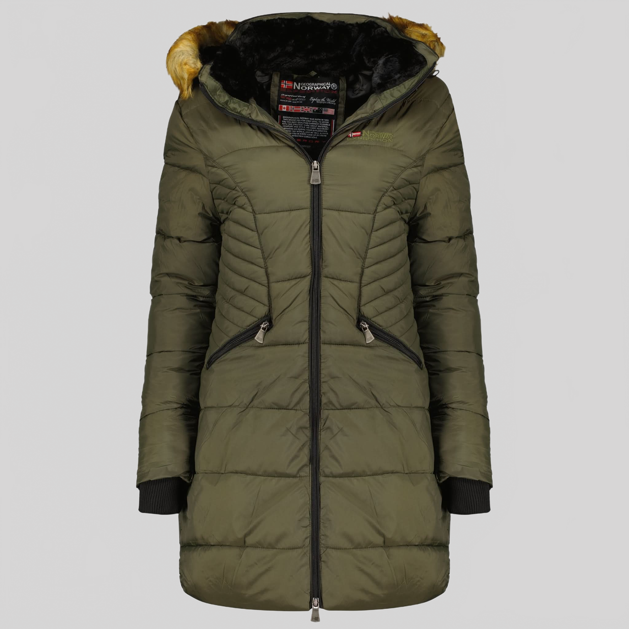Geographical Norway Geographical Norway Abeille Femme - Parka cálida con capucha - Geographical Norway ABEILLE_LADY_KAKI_S_SDB-ABEILLE_LADY_MARINE_S_SDB-ABEILLE_LADY_NOIR_S_SDB-BEE_LADY_MOLE_SDB-BEE_LADY_KHAKI_M_SDB-BEE_LADY_MARINE_M_SDB-BEE_LADY_BLACK_M_SDB-BEE_LADY_MOLE_M_SDB-BEE_LADY_KHAKI_L_SDB-BEE_LADY_MARINE_L_SDB