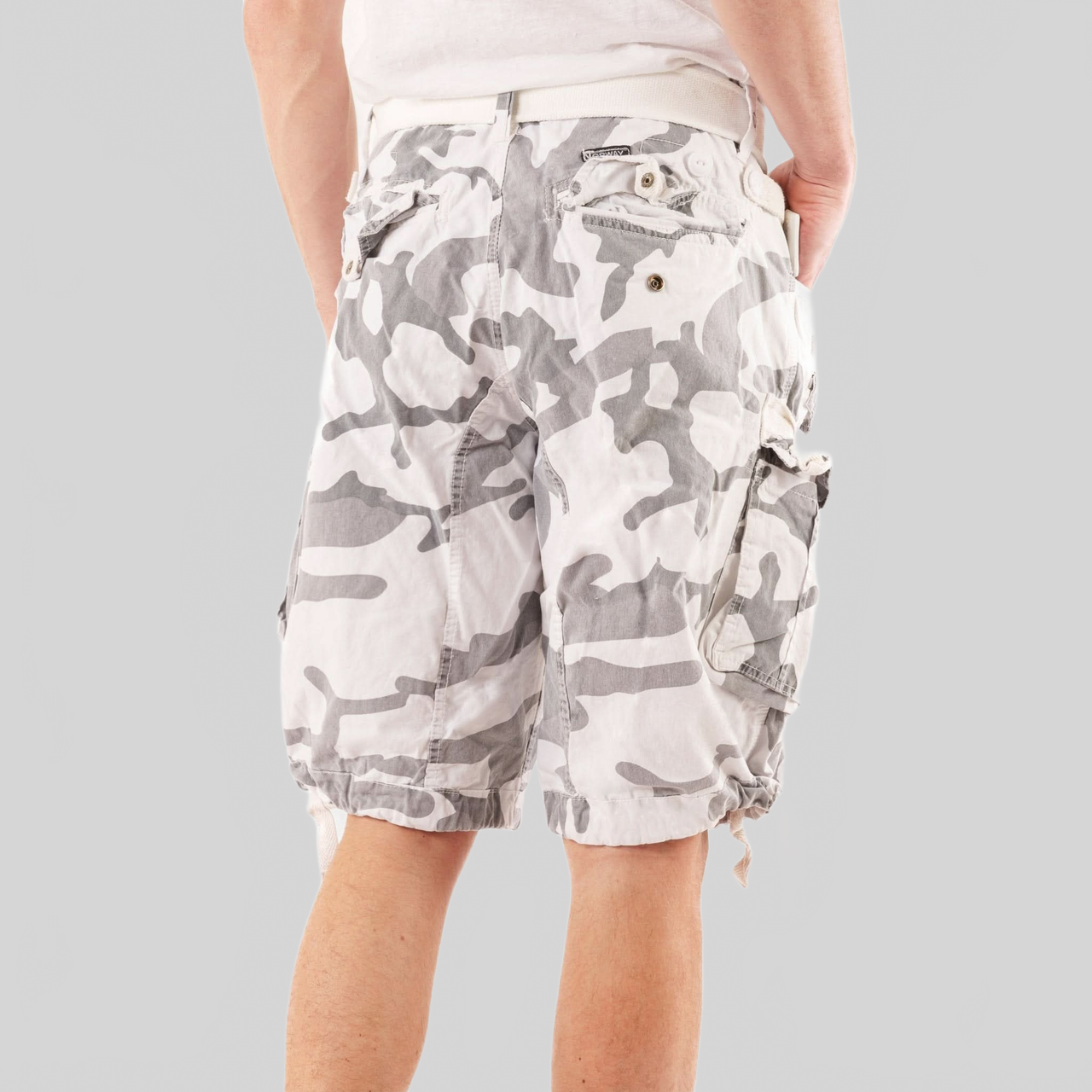 Geographical Norway Geographical Norway Panoramique Homme - Bermudas Camo Beige - Geographical Norway - S Camo Beige