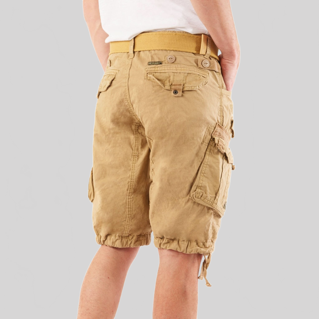 Geographical Norway Geographical Norway Panoramique Homme - Bermudas Beige - Geographical Norway - S Beige