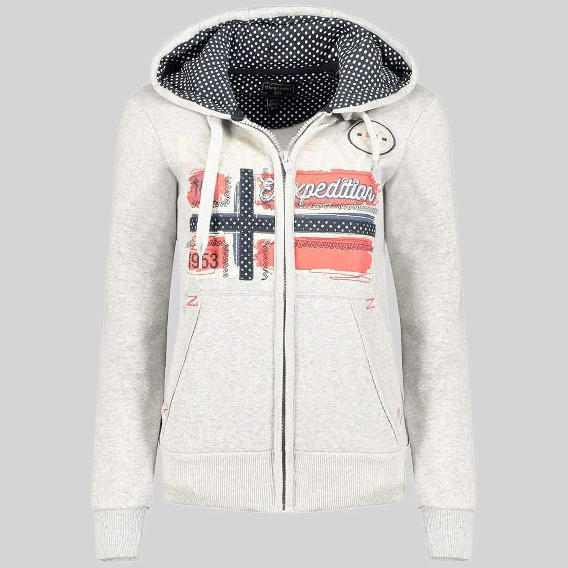 Geographical Norway Farlotte Damen - Kapuzenpullover - Geographical Norway FARLOTTE_LADY_TAUPE_S_SDB-FARLOTTE_LADY_ROSE_PALE_S_SDB-FARLOTTE_LADY_GRIS_FONCE_S_SDB-FARLOTTE_LADY_NOIR_S_S_DB-.FARLOTTE_LADY_MARINE_S_SDB-FARLOTTE_LADY_HELLGRAU_S_S_SDB-FARLOTTE_LADY_MARINE_M_SDB-FARLOTTE_LADY_ROSE_PALE_M_SDB-FARLOTTE_LADY_HELLGRAU_M_SDB-FARLOTTE_LADY_TAUPE_M_SDB