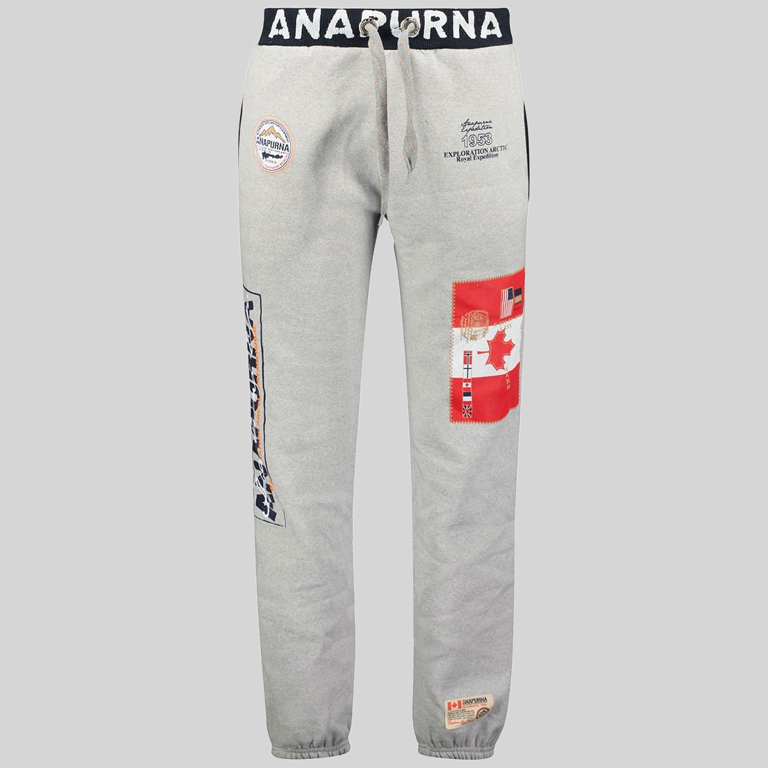 Moliana Anapurna Homme - Jogging suit with prints and pockets - Geographical Norway MOLIANA_MEN_GRIS_CLAIR_M_AN_SDB-MOLIANA_MEN_GRIS_CLAIR_XXL_AN_SDB-MOLIANA_MEN_GRIS_CLAIR_3XL_AN_SDB-MOLIANA_MEN_MARINE_L_AN_SDB-MOLIANA_MEN_MARINE_XL_AN_SDB-MOLIANA_MEN_MARINE_3XL_AN_SDB-MOLIANA_MEN_NOIR_L_AN_SDB-MOLIANA_MEN_NOIR_3XL_AN_SDB