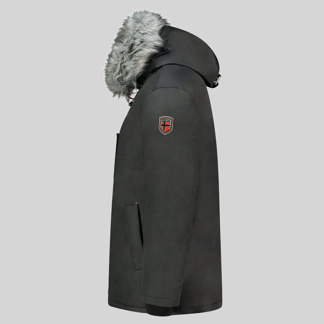 Geographical Norway Geographical Norway Darwin Hombre - Parka con capucha y pelo - Geographical Norway DARWIN_MEN_NOIR_SDB-DARWIN_MEN_NOIR_M_SDB-DARWIN_MEN_NOIR_L_SDB-DARWIN_MEN_NOIR_XL_SDB-DARWIN_MEN_NOIR_XXL_SDB-DARWIN_MEN_NOIR_3XL_SDB-DARWIN_MEN_KAKI_S_SDB-DARWIN_MEN_KAKI_M_SDB-DARWIN_MEN_KAKI_L_SDB-DARWIN_MEN_KAKI_XL_SDB