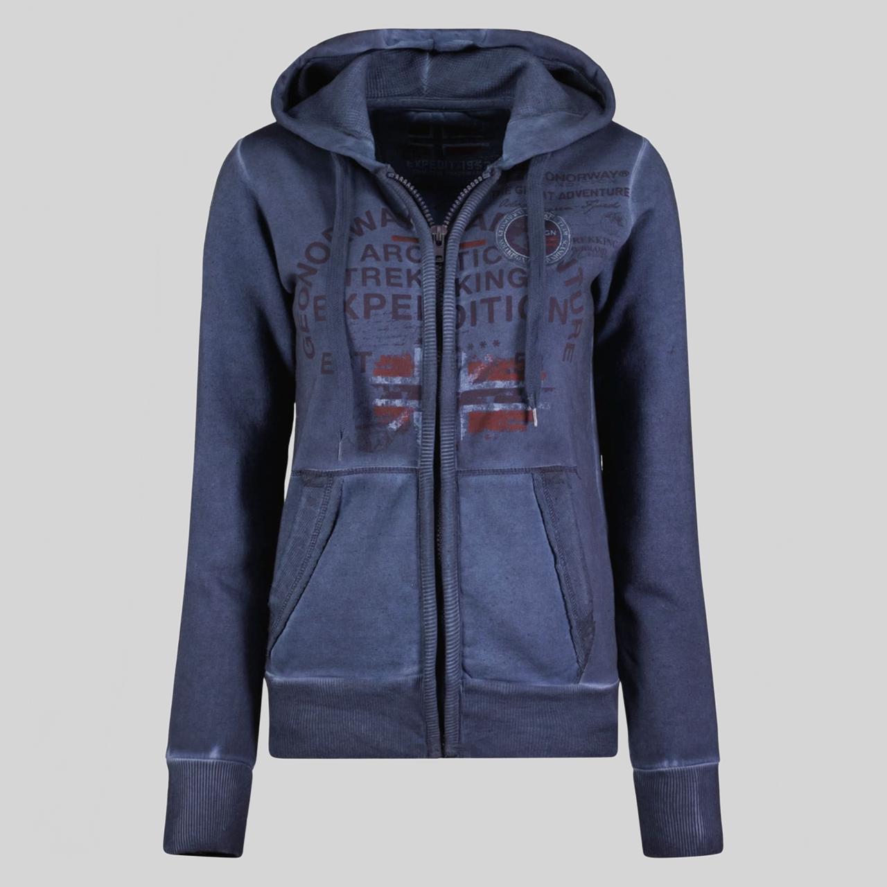 Geographical Norway Gergen Women - Zip sweatshirt - Geographical Norway GERGEN_LADY_GRIS_CLAIR_SDB-GERGEN_LADY_GRIS_CLAIR_M_SDB-GERGEN_LADY_GRIS_CLAIR_L_SDB-GERGEN_LADY_GRIS_CLAIR_XL_SDB-GERGEN_LADY_GRIS_CLAIR_XXL_SDB-GERGEN_LADY_MARINE_SDB-GERGEN_LADY_MARINE_M_SDB-GERGEN_LADY_MARINE_L_SDB-GERGEN_LADY_MARINE_XL_SDB-GERGEN_LADY_MARINE_XXL_SDB