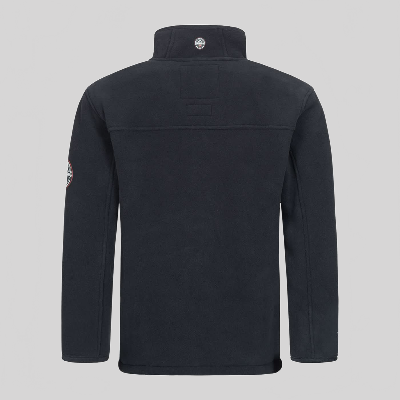 Geographical Norway Ubolt Homme - Veste polaire contrecollée en sherpa Gris Foncé - Geographical Norway - S Gris Foncé