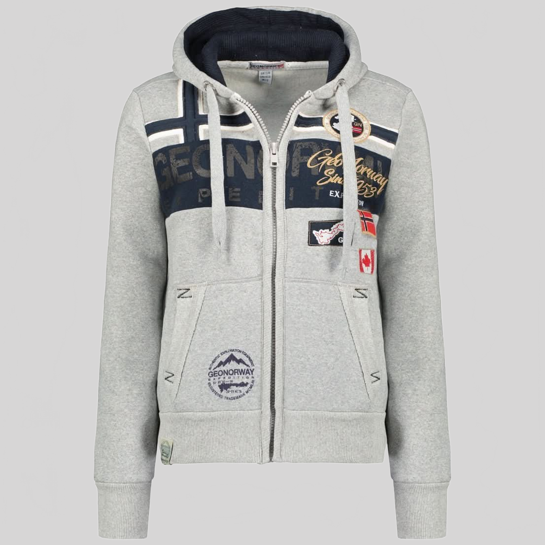 Geographical Norway Garadock Woman - Sweat - Geographical Norway GARADOCK_LADY_MARINE_SDB-GARADOCK_LADY_GRIS_CLAIR_SDB-GARADOCK_LADY_NOIR_SDB-GARADOCK_LADY_ROSE_FLASH_SDB-GARADOCK_LADY_ROUGE_S_SDB-GARADOCK_LADY_MARINE_M_SDB-GARADOCK_LADY_GRIS_CLAIR_M_SDB-GARADOCK_LADY_NOIR_M_SDB-GARADOCK_LADY_ROSE_FLASH_M_SDB-GARADOCK_LADY_ROUGE_M_SDB