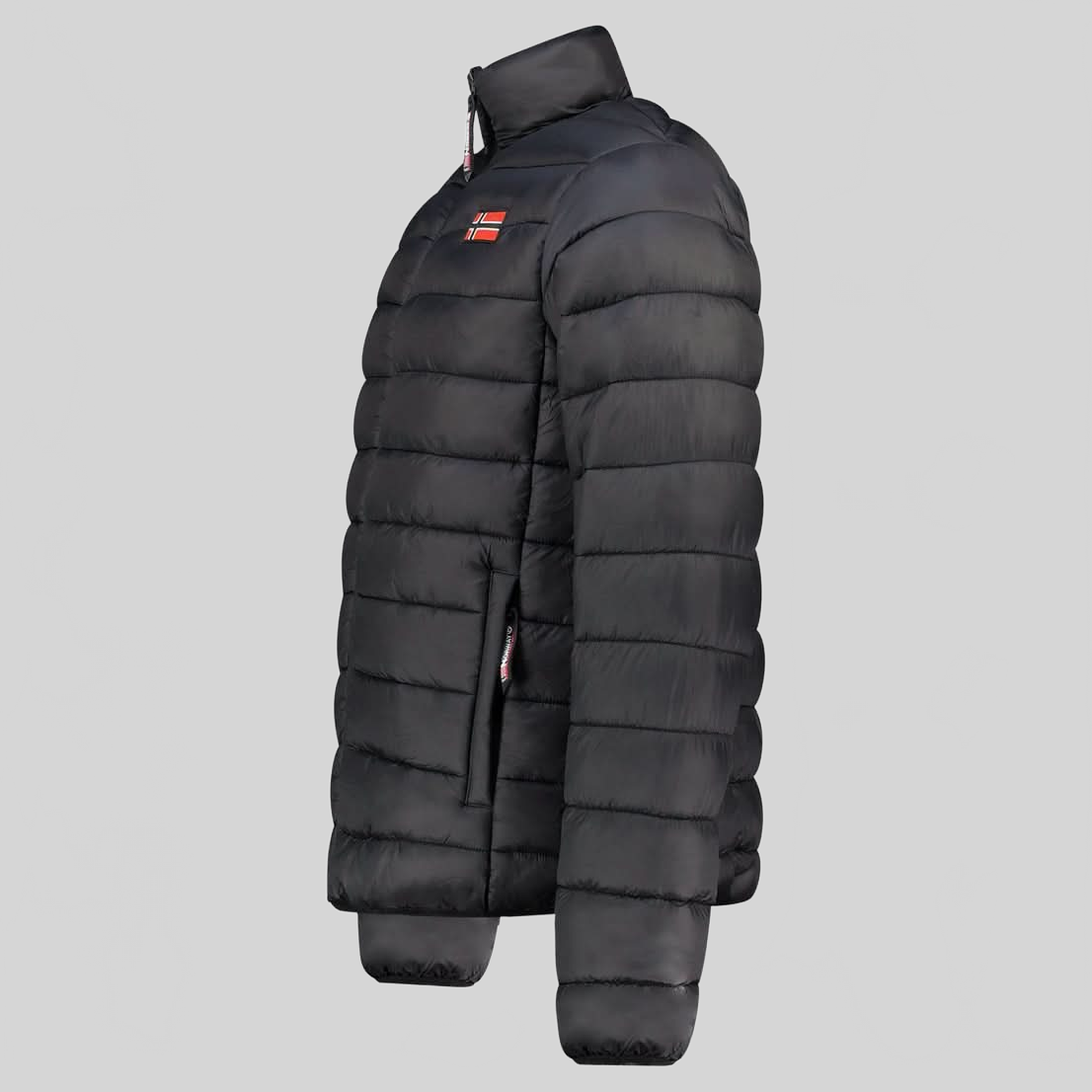 Geographical Norway AMIGOCLERC Homme - Blouson Matelassé avec Contraste - Geographical Norway - S Taupe