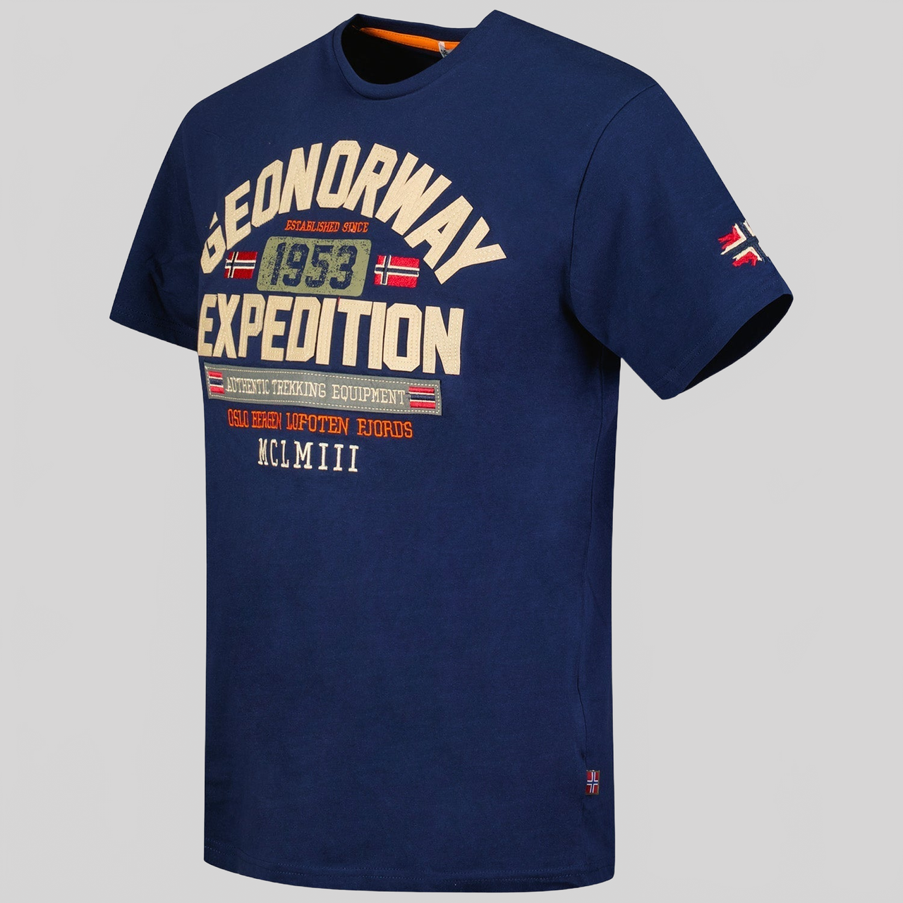 Geographical Norway Jermanito Uomo - Maglietta a maniche corte - Geographical Norway JERMANITO_MEN_GRIS_S_SDB-JERMANITO_MEN_GRIS_M_SDB-JERMANITO_MEN_GRIS_XL_SDB-JERMANITO_MEN_GRIS_XXL_SDB-JERMANITO_MEN_GRIS_3XL_SDB-JERMANITO_MEN_MARINE_S_SDB-JERMANITO_MEN_MARINE_M_SDB-JERMANITO_MEN_MARINE_L_SDB-JERMANITO_MEN_MARINE_XL_SDB