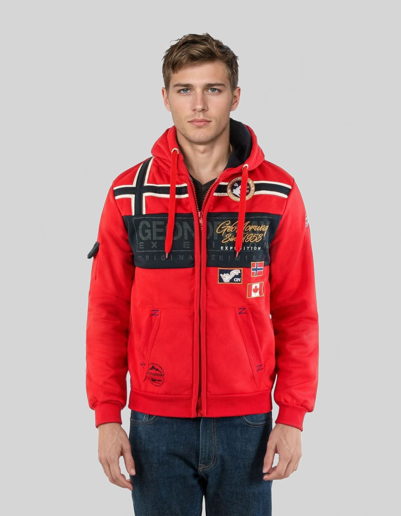 Geographical Norway Garadock Homme - Sweat - Geographical Norway - S Black