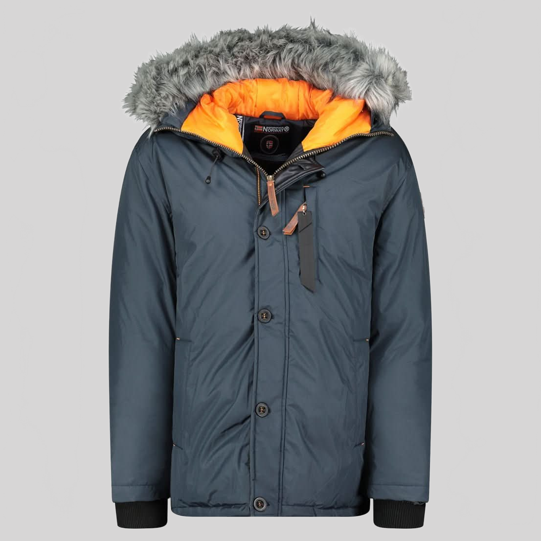 Geographical Norway Geographical Norway Darwin Hombre - Parka con capucha y pelo - Geographical Norway DARWIN_MEN_NOIR_SDB-DARWIN_MEN_NOIR_M_SDB-DARWIN_MEN_NOIR_L_SDB-DARWIN_MEN_NOIR_XL_SDB-DARWIN_MEN_NOIR_XXL_SDB-DARWIN_MEN_NOIR_3XL_SDB-DARWIN_MEN_KAKI_S_SDB-DARWIN_MEN_KAKI_M_SDB-DARWIN_MEN_KAKI_L_SDB-DARWIN_MEN_KAKI_XL_SDB