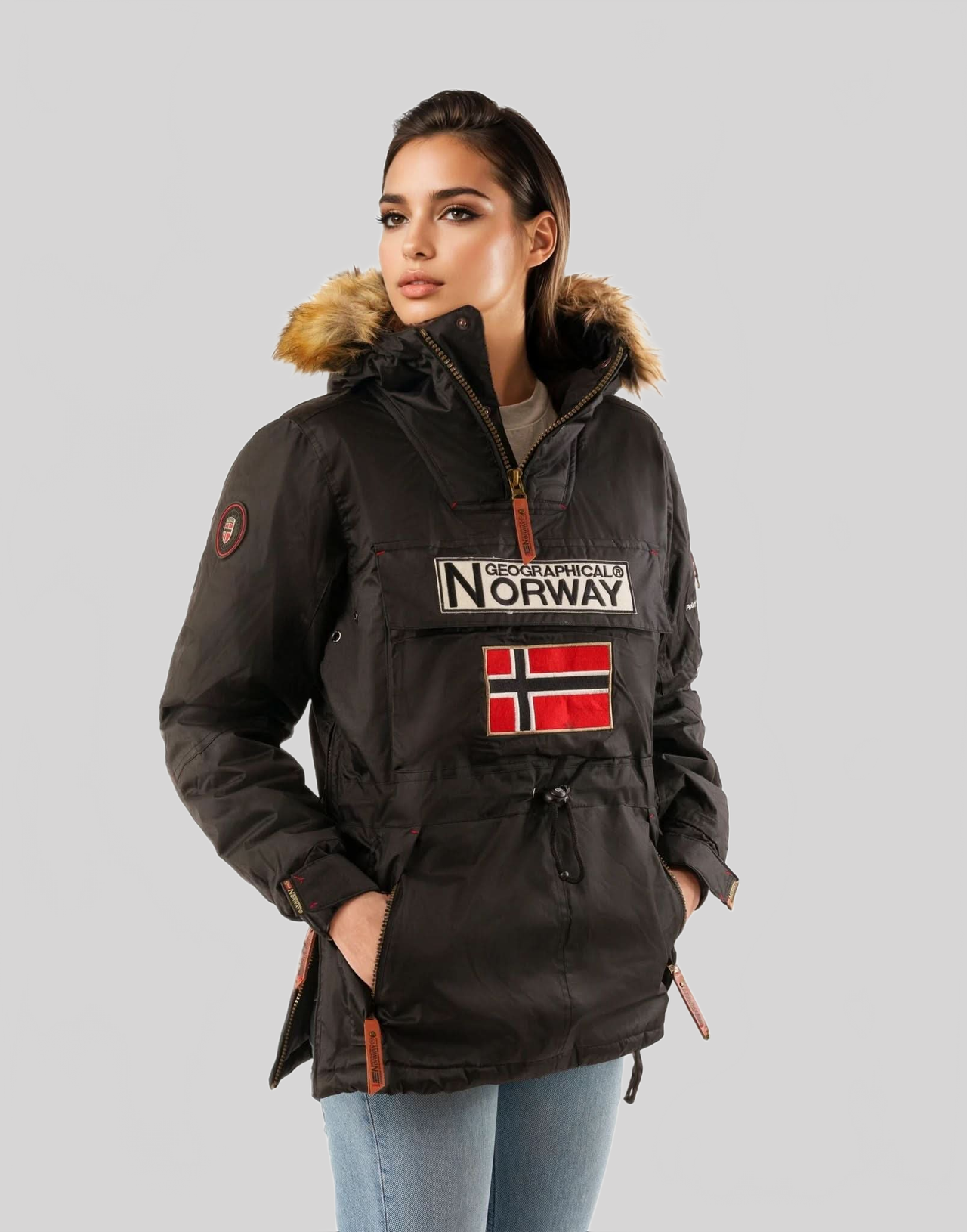 Geographical Norway Bridget Women - Parka - Geographical Norway BRIDGET_LADY_KAKI_SDB-BRIDGET_LADY_KAKI_M_SDB-BRIDGET_LADY_KAKI_L_SDB-BRIDGET_LADY_KAKI_XL_SDB-BRIDGET_LADY_KAKI_XXL_SDB-BRIDGET_LADY_MARINE_SDB-BRIDGET_LADY_MARINE_M_SDB-BRIDGET_LADY_MARINE_L_SDB-BRIDGET_LADY_MARINE_XL_SDB-BRIDGET_LADY_MARINE_XXL_SDB