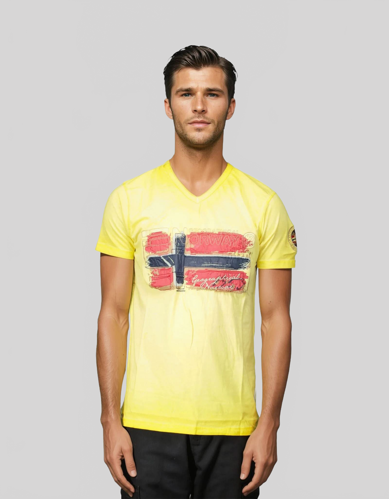 Geographical Geographical Norway Joasis Hombre - Camiseta cuello pico - Geographical Norway JOASIS_MEN_GRIS_CLAIR_SDB-JOASIS_MEN_GRIS_CLAIR_M_SDB-JOASIS_MEN_GRIS_CLAIR_L_SDB-JOASIS_MEN_GREY_LIGHT_XL_SDB-JOASIS_MEN_GREY_LIGHT_XXL_SDB-JOASIS_MEN_GREY_LIGHT_3XL_SDB-JOASIS_MEN_BEIGE_M_SDB-JOASIS_MEN_BEIGE_L_SDB-JOASIS_MEN_BEIGE_XL_SDB-JOASIS_MEN_BEIGE_XXL_SDB