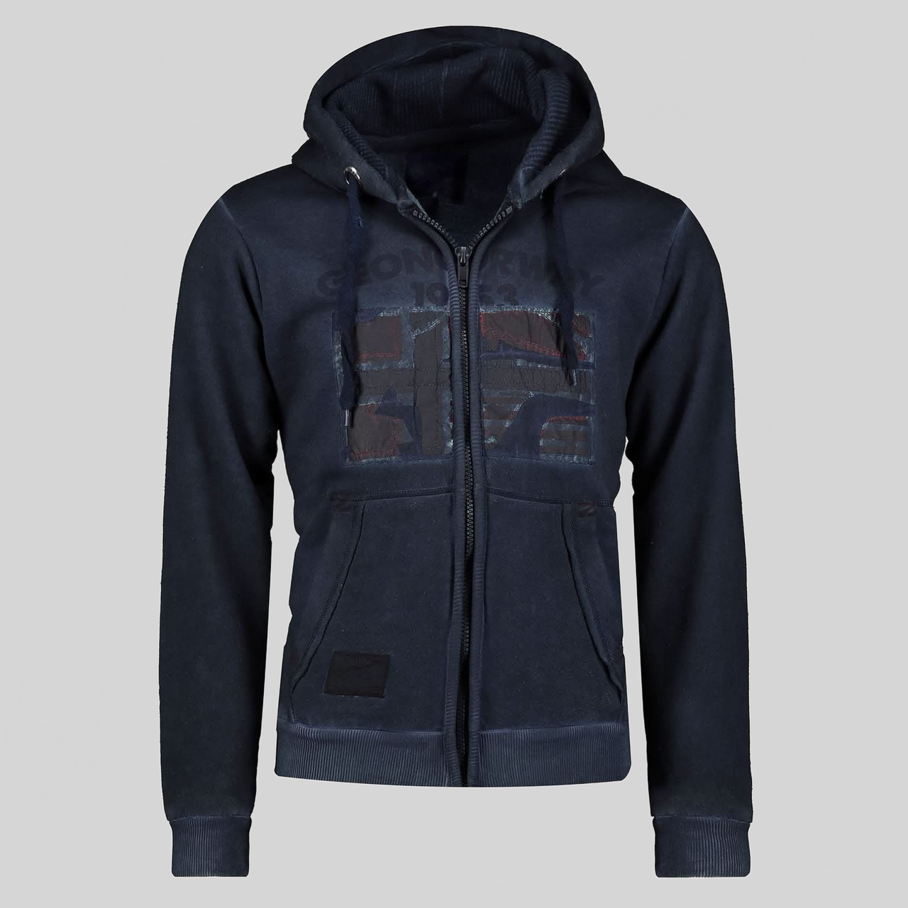 Geographical Norway Gotz Homme - Pull a capuche zippé - Geographical Norway GOTZ_MEN_BLEU_M_EO_SDB-GOTZ_MEN_BLEU_L_EO_SDB-GOTZ_MEN_BLEU_XL_EO_SDB-GOTZ_MEN_BLEU_XXL_EO_SDB-GOTZ_MEN_BLEU_3XL_EO_SDB-GOTZ_MEN_GRIS_CLAIR_M_EO_SDB-GOTZ_MEN_GRIS_CLAIR_L_EO_SDB-GOTZ_MEN_GRIS_CLAIR_XL_EO_SDB-GOTZ_MEN_GRIS_CLAIR_XXL_EO_SDB-GOTZ_MEN_GRIS_CLAIR_3XL_EO_SDB