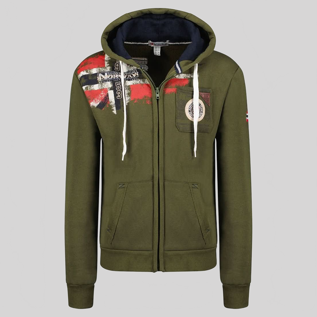 Geographical Norway Fespote Homme - Sweat à capuche - Geographical Norway FESPOTE_MEN_GRIS_CLAIR_S_SDB-FESPOTE_MEN_GRIS_CLAIR_M_SDB-FESPOTE_MEN_GRIS_CLAIR_L_SDB-FESPOTE_MEN_GRIS_CLAIR_XL_SDB-FESPOTE_MEN_GRIS_CLAIR_XXL_SDB-FESPOTE_MEN_GRIS_CLAIR_3XL_SDB-FESPOTE_MEN_GRIS_FONCE_S_SDB-FESPOTE_MEN_GRIS_FONCE_M_SDB-FESPOTE_MEN_GRIS_FONCE_L_SDB-FESPOTE_MEN_GRIS_FONCE_XL_SDB