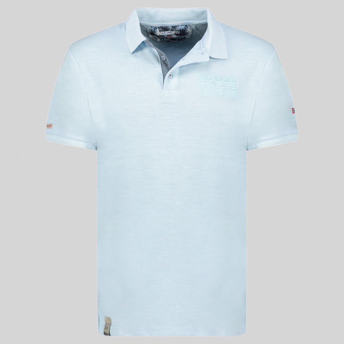 Geographical Norway Geographical Norway Kslub Hombre - Polo bordado con banderas y manga corta - Geographical Norway KSLUB_MEN_BEIGE_S_SDB-KSLUB_MEN_BLANC_CASSE_S_SDB- KSLUB_MEN_BEIGE_S_SDB-KSLUB_MEN_BARINE_S_S_SDB-KSLUB_MEN_BLANC_CASSE_S_SDBKSLUB_MEN_BLUEU_CLAIR_S_SDB-KSLUB_MEN_OLIVE_S_SDB-KSLUB_MEN_BLANC_CASSE_M_SDB-KSLUB_MEN_BLUEU_CLAIR_M_SDB-KSLUB_MEN_OLIVE_M_SDB-KSLUB_MEN_MARINE_M_SDB-KSLUB_MEN_BEIGE_M_SDB