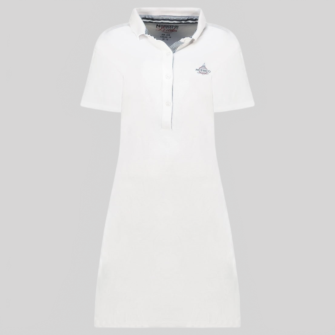 Geographical Norway Kandra Woman - Sleeveless polo dress with embroidery - Geographical Norway KANDRA_LADY_MARINE_S_SDB-KANDRA_LADY_NOIR_S_SDB-KANDRA_LADY_BLANC_S_SDB-KANDRA_LADY_MARINE_M_SDB-KANDRA_LADY_NOIR_M_SDB-KANDRA_LADY_BLANC_M_SDB-KANDRA_LADY_MARINE_L_SDB-KANDRA_LADY_NOIR_L_SDB-KANDRA_LADY_BLANC_L_SDB-KANDRA_LADY_MARINE_XL_SDB