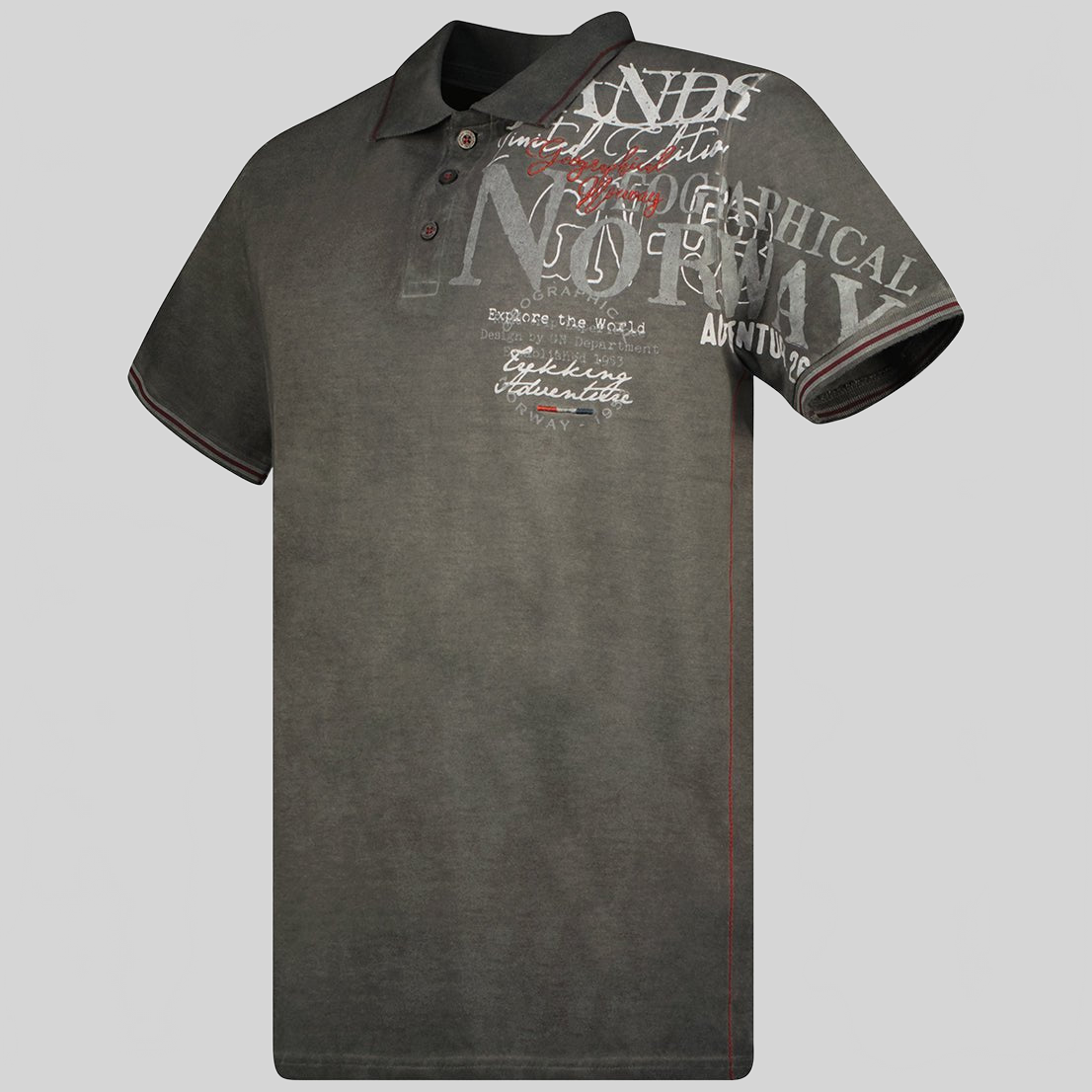 Geographical Norway Kadventure Homme - Short-sleeved polo shirt - Geographical Norway KADVENTURE_MEN_BLEU_M_SDB-KADVENTURE_MEN_BLANC_M_SDB-KADVENTURE_MEN_BLEU_L_SDB-KADVENTURE_MEN_BLANC_L_SDB-KADVENTURE_MEN_BLEU_XL_SDB-KADVENTURE_MEN_BLANC_XL_SDB-KADVENTURE_MEN_BLANC_XXL_SDB-KADVENTURE_MEN_BLEU_XXL_SDB-KADVENTURE_MEN_BLEU_3XL_SDB-KADVENTURE_MEN_MARINE_M_SDB