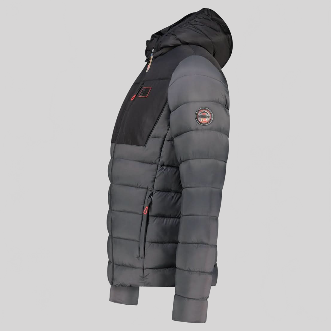 Geographical Norway Batilo Homme - Blouson Bi-Color à Capuche - Geographical Norway BATILO_MEN_NOIR_NOIR_S_SDB-BATILO_MEN_NOIR_NOIR_M_SDB-BATILO_MEN_NOIR_NOIR_L_SDB-BATILO_MEN_NOIR_NOIR_XL_SDB-BATILO_MEN_NOIR_NOIR_XXL_SDB-BATILO_MEN_NOIR_NOIR_3XL_SDB-BATILO_MEN_GRIS_FONCE_NOIR_S_SDB-BATILO_MEN_GRIS_FONCE_NOIR_M_SDB-BATILO_MEN_GRIS_FONCE_NOIR_L_SDB-BATILO_MEN_GRIS_FONCE_NOIR_XL_SDB