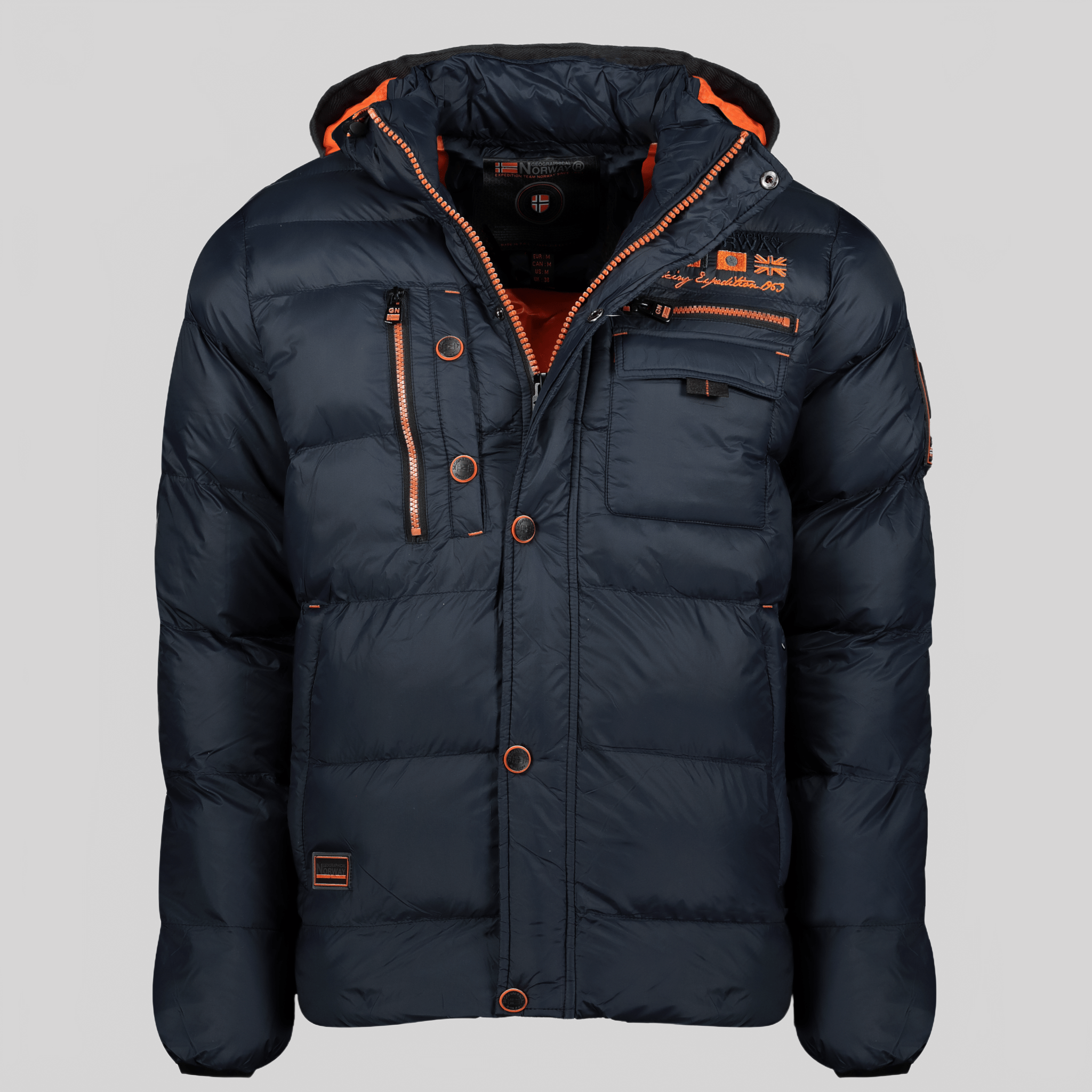 Geographical Norway Geographical Norway Citernier Hombre - Chaqueta acolchada azul marino - Geographical Norway - S Azul marino