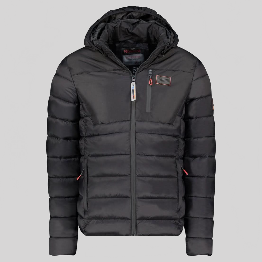 Geographical Norway Batilo Homme - Blouson Bi-Color à Capuche - Geographical Norway BATILO_MEN_NOIR_NOIR_S_SDB-BATILO_MEN_NOIR_NOIR_M_SDB-BATILO_MEN_NOIR_NOIR_L_SDB-BATILO_MEN_NOIR_NOIR_XL_SDB-BATILO_MEN_NOIR_NOIR_XXL_SDB-BATILO_MEN_NOIR_NOIR_3XL_SDB-BATILO_MEN_GRIS_FONCE_NOIR_S_SDB-BATILO_MEN_GRIS_FONCE_NOIR_M_SDB-BATILO_MEN_GRIS_FONCE_NOIR_L_SDB-BATILO_MEN_GRIS_FONCE_NOIR_XL_SDB