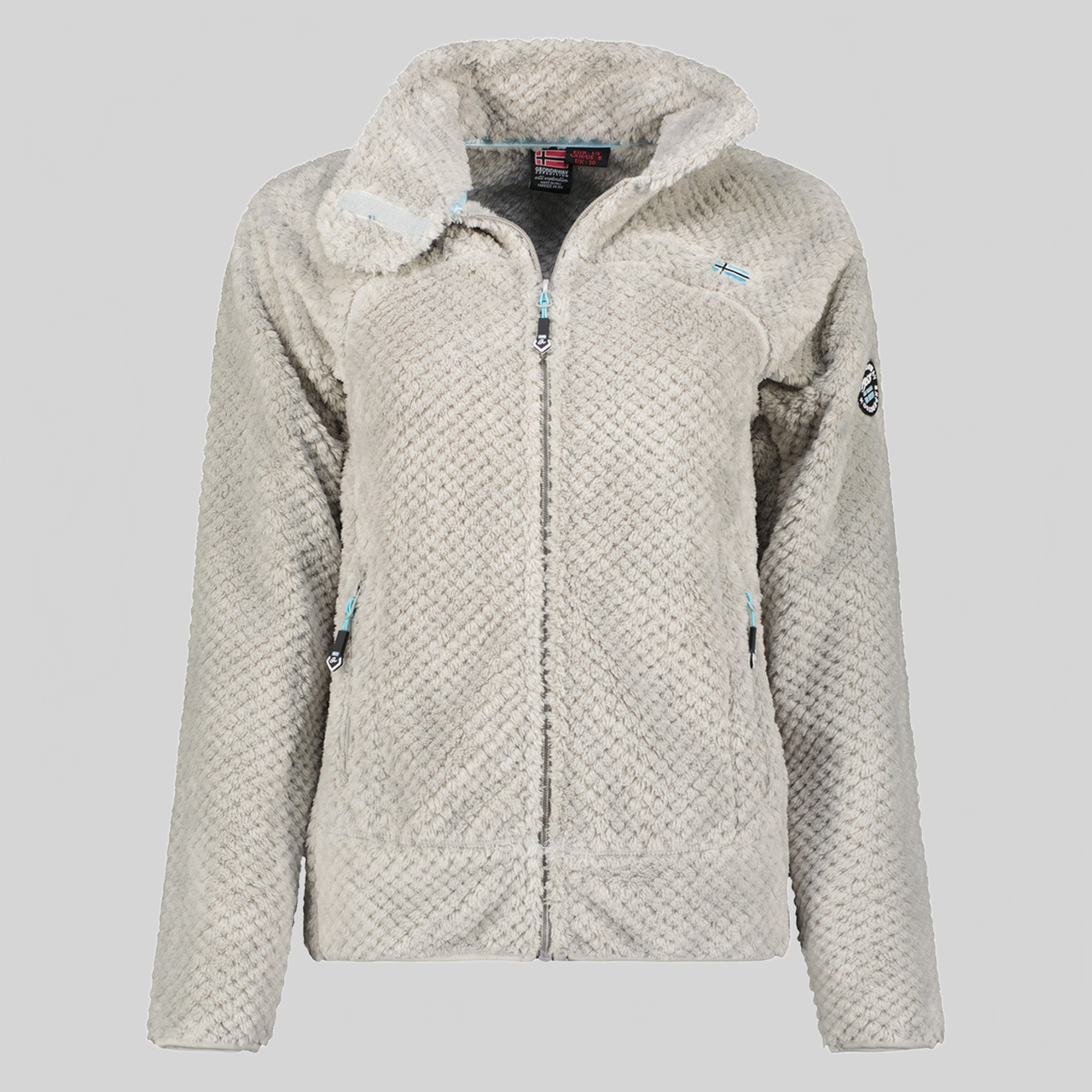 Geographical Norway Tropezienne Femme - Polaire zippée avec col fermable - Geographical Norway TROPEZIENNE_LADY_GRIS_CLAIR_S_SDB-TROPEZIENNE_LADY_GRIS_CLAIR_M_SDB-TROPEZIENNE_LADY_GRIS_CLAIR_L_SDB-TROPEZIENNE_LADY_GRIS_CLAIR_XL_SDB-TROPEZIENNE_LADY_GRIS_CLAIR_XXL_SDB-TROPEZIENNE_LADY_MARINE_S_SDB-TROPEZIENNE_LADY_MARINE_M_SDB-TROPEZIENNE_LADY_MARINE_L_SDB-TROPEZIENNE_LADY_MARINE_XL_SDB-TROPEZIENNE_LADY_MARINE_XXL_SDB