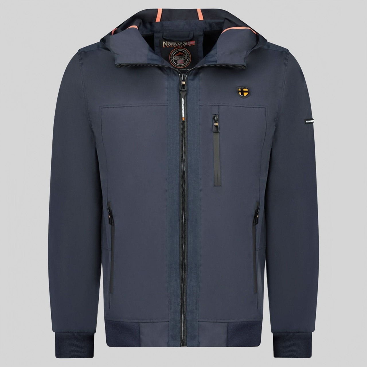 Geographical Norway Geographical Norway BACARY Hombre - Chaqueta de primavera reversible con capucha - Geographical Norway BACARY_MEN_MARINE_SDB-BACARY_MEN_MARINE_SDB-BACARY_MEN_MARINE_L_SDB-BACARY_MEN_MARINE_XL_SDB-BACARY_MEN_MARINE_XXL_SDB-BACARY_MEN_MARINE_3XL_SDB-BACARY_MEN_NOIR_SDB-BACARY_MEN_NOIR_M_SDB-BACARY_MEN_NOIR_L_SDB-BACARY_MEN_NOIR_XL_SDB