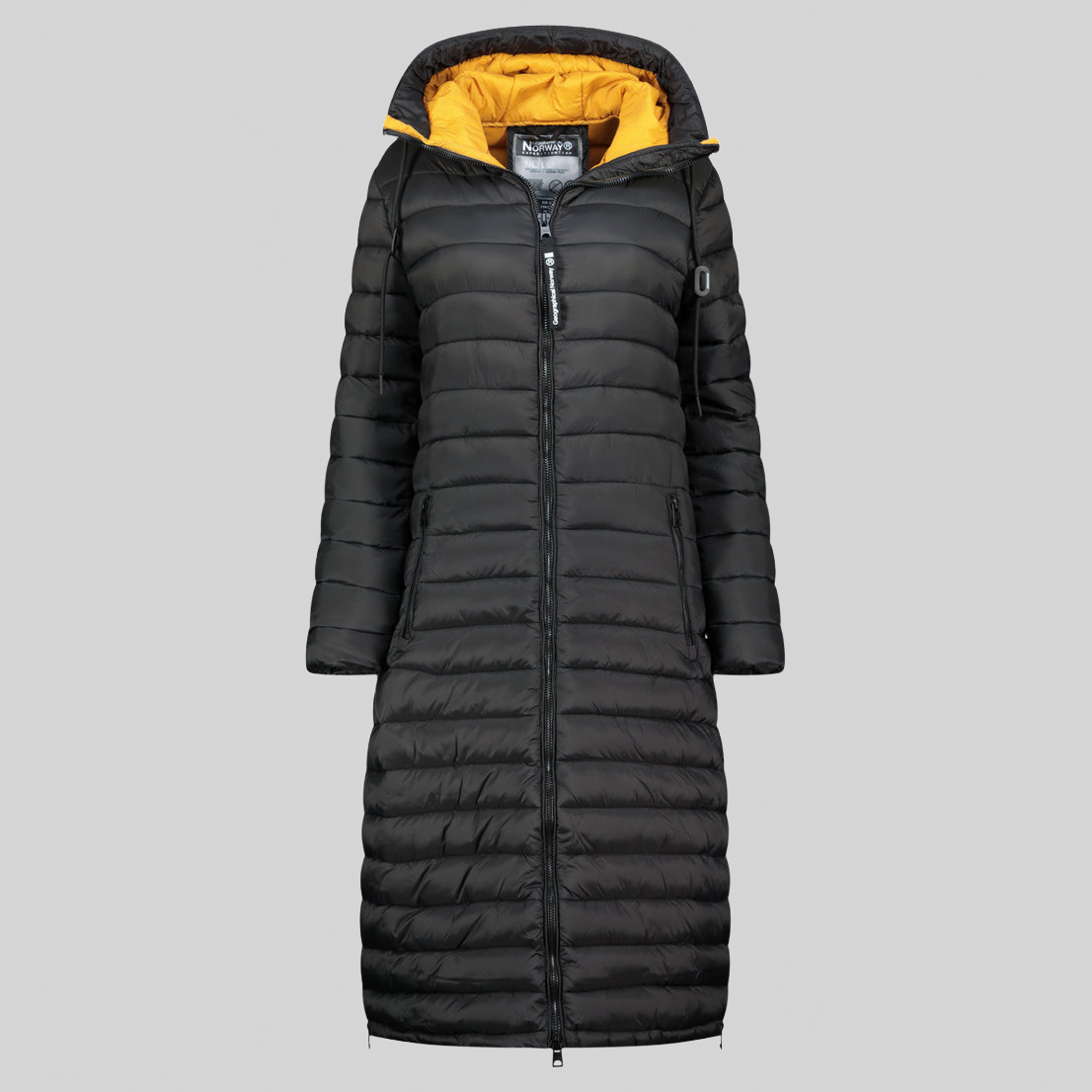  Geographical Norway AZULE LONG Damen - Jacke Schwarz