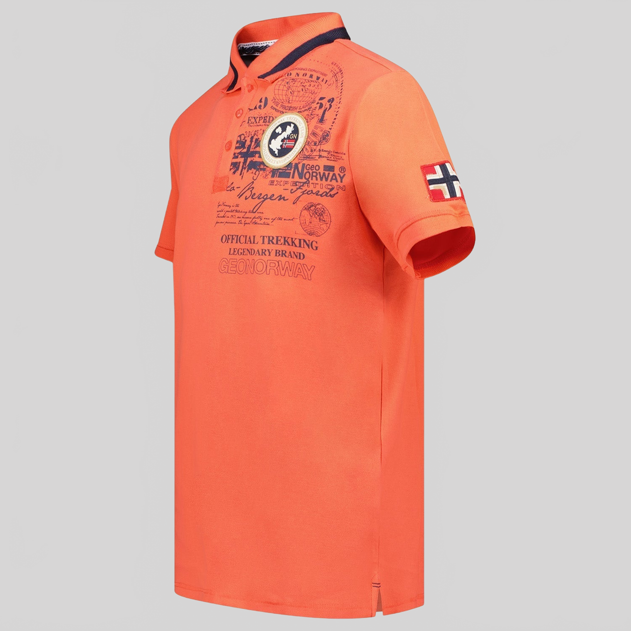 Geographical Norway KARUEN Hombre - Polo Manga Corta 100% Algodón - Geographical Norway KARUEN_MEN_MARINE_S_SDB-KARUEN_MEN_MARINE_SDB-KARUEN_MEN_MARINE_L_SDB-KARUEN_MEN_MARINE_XL_SDB-KARUEN_MEN_MARINE_XXL_SDB-KARUEN_MEN_MARINE_3XL_SDB-KARUEN_MEN_GRIS_FONCE_SDB-KARUEN_MEN_GRIS_FONCE_M_SDB-KARUEN_MEN_GRIS_FONCE_L_SDB-KARUEN_MEN_GRIS_FONCE_XL_SDB