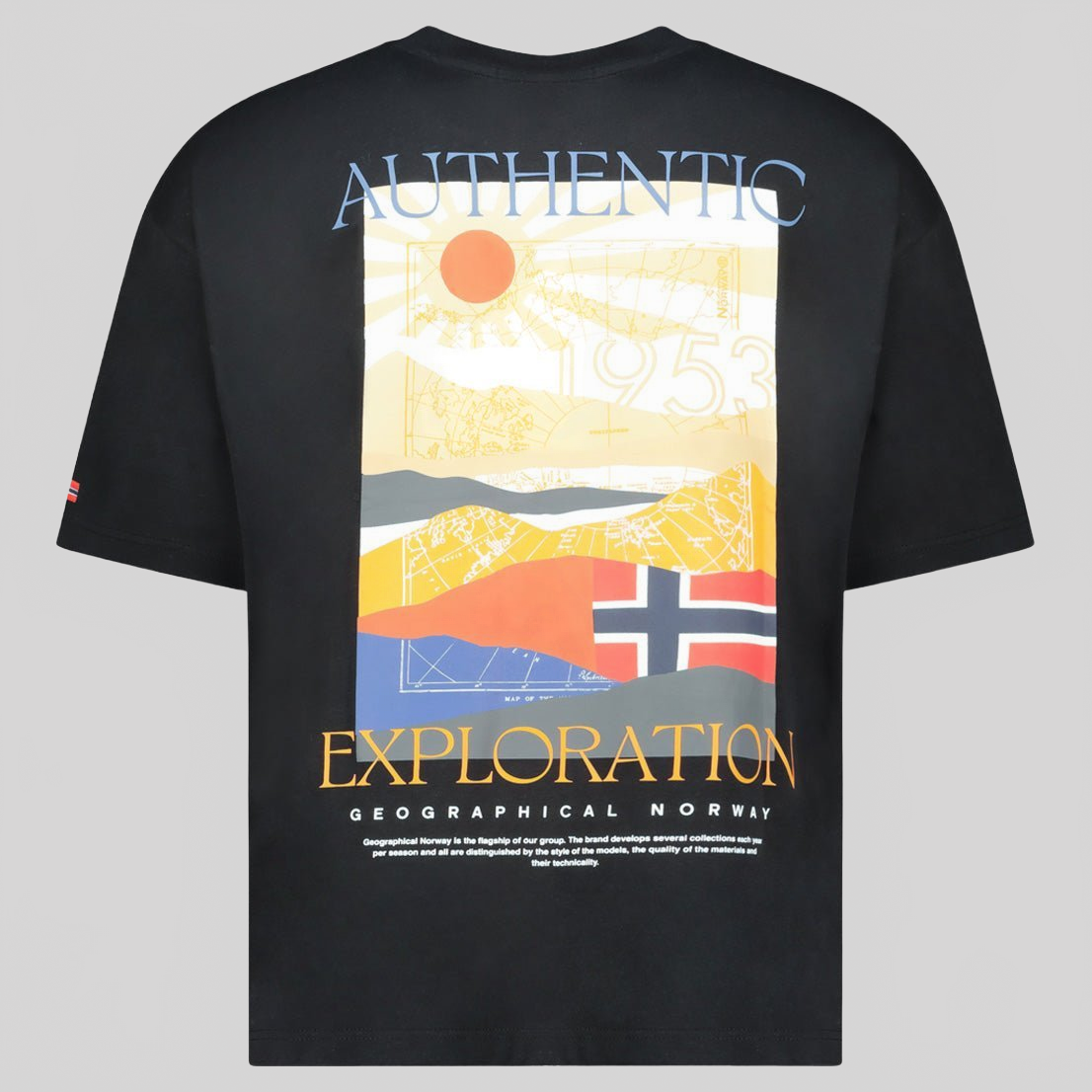 Geographical Norway Jauthentic Homme - T-shirt oversize avec poche et imprimés - Geographical Norway JAUTHENTIC_MEN_NOIR_S_SDB-JAUTHENTIC_MEN_BLANC_CASSE_S_SDB-JAUTHENTIC_MEN_NOIR_M_SDB-JAUTHENTIC_MEN_BLANC_CASSE_M_SDB-JAUTHENTIC_MEN_NOIR_L_SDB-JAUTHENTIC_MEN_BLANC_CASSE_L_SDB-JAUTHENTIC_MEN_NOIR_XL_SDB-JAUTHENTIC_MEN_BLANC_CASSE_XL_SDB-JAUTHENTIC_MEN_NOIR_XXL_SDB-JAUTHENTIC_MEN_BLANC_CASSE_XXL_SDB
