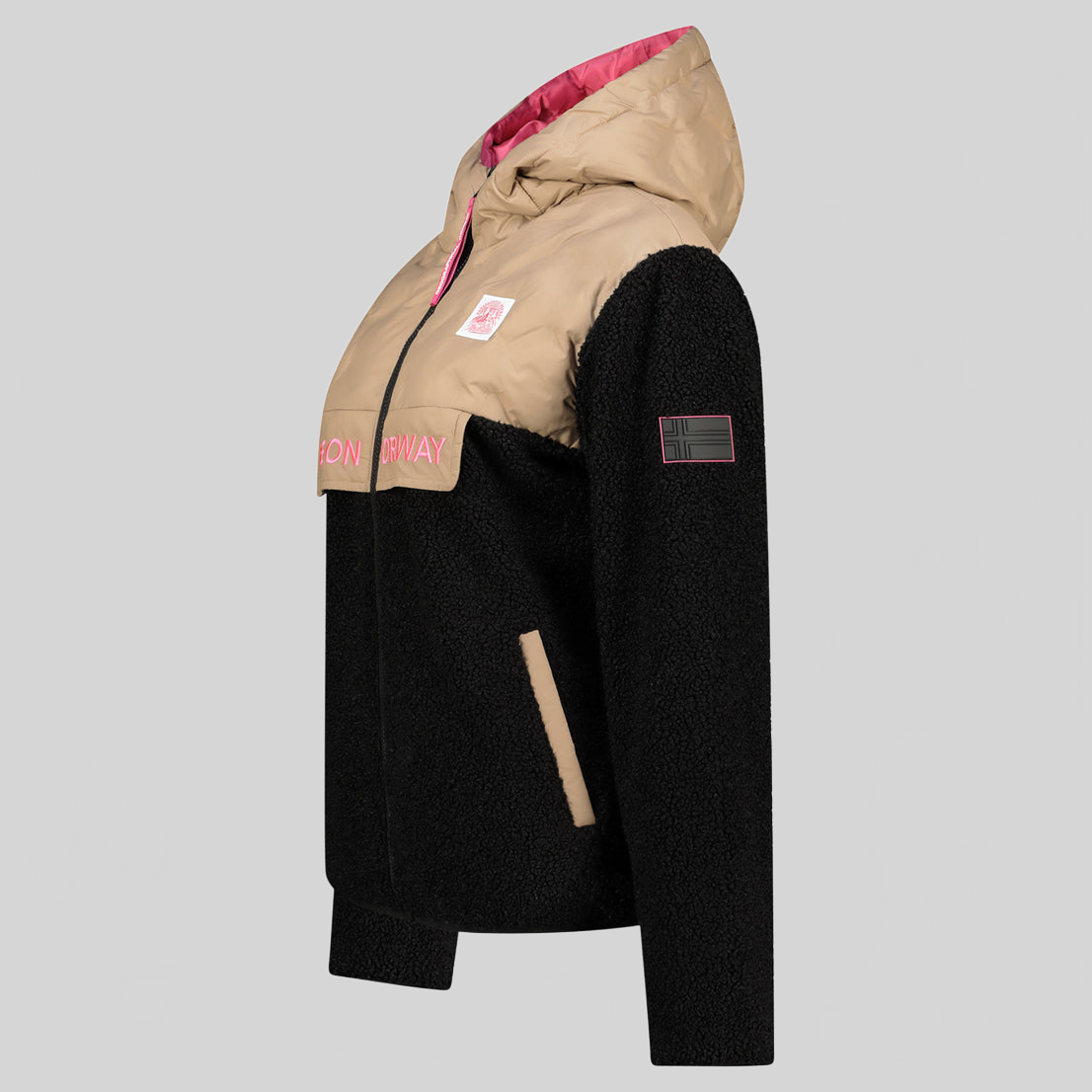  Geographical Norway TECHIC FZ Femme - Polaire Noir