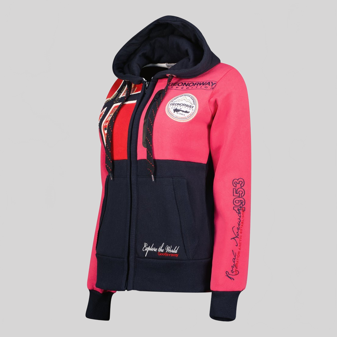 Geographical Norway Gexplore Mujer- Sudadera con cremallera y corbata - Geographical Norway GEXPLORE_LADY_GRIS_CLAIR_SDB-GEXPLORE_LADY_MARINE_S_SDB-GEXPLORE_LADY_NOIR_SDB- Geographical Norway Norway GEXPLORE_LADY_MARINE_S_S_SDB-GEXPLORE_LADY_NOIR_SDB- Geographical Norway GEXPLORE_LADY_MARINE_S_SDB-GEXPLORE_LADY_NOIR_SDBGEXPLORE_LADY_ROSE_FLASH_S_SDB-GEXPLORE_LADY_RED_S_SDB-GEXPLORE_LADY_GREY_LIGHT_M_SDB-GEXPLORE_LADY_MARINE_M_SDB-GEXPLORE_LADY_BLACK_M_SDB-GEXPLORE_LADY_ROSE_FLASH_M_SDB-GEXPLORE_LADY_RED_M_SDB