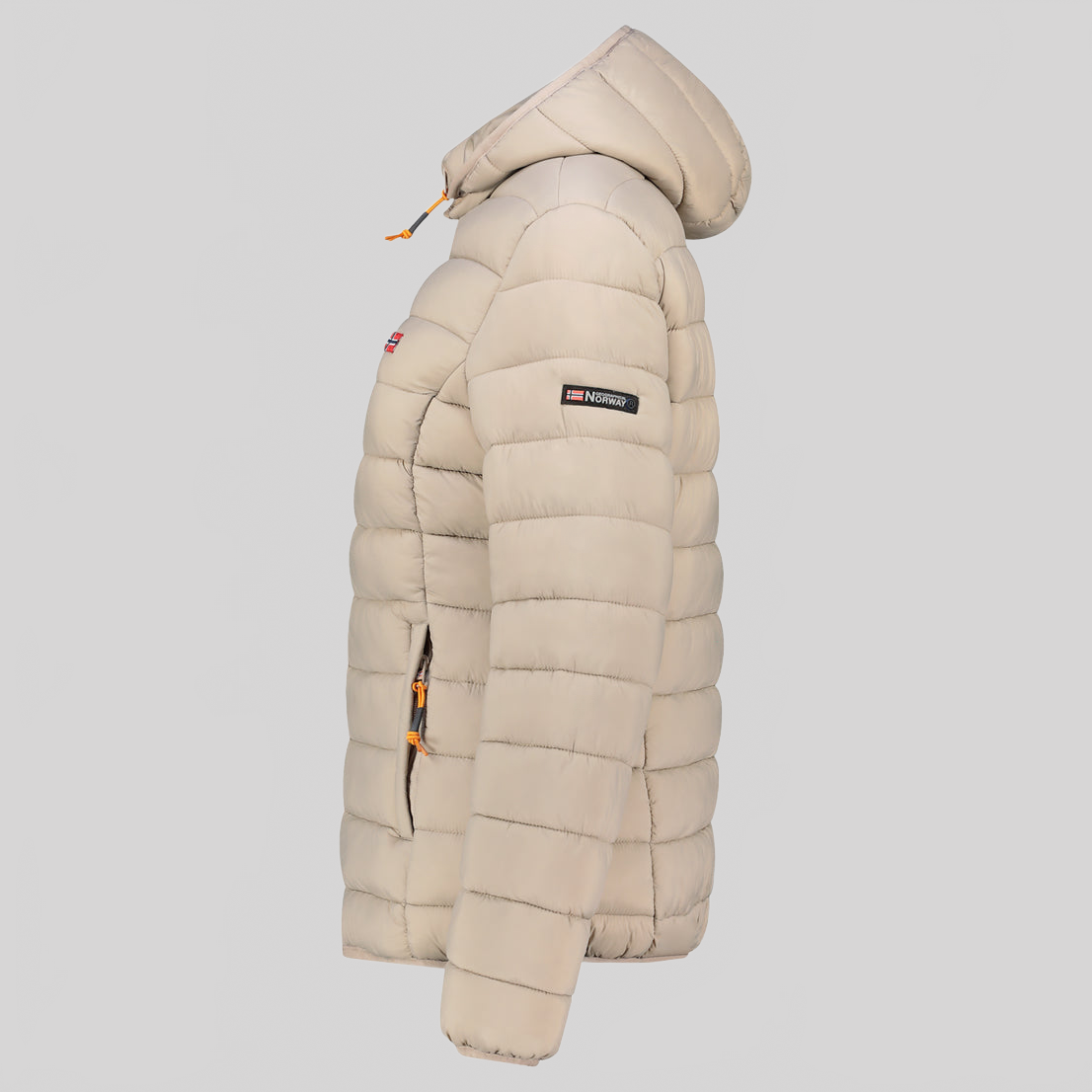  Geographical Norway ATIKOLOR HOOD Damen - Jacke Beige