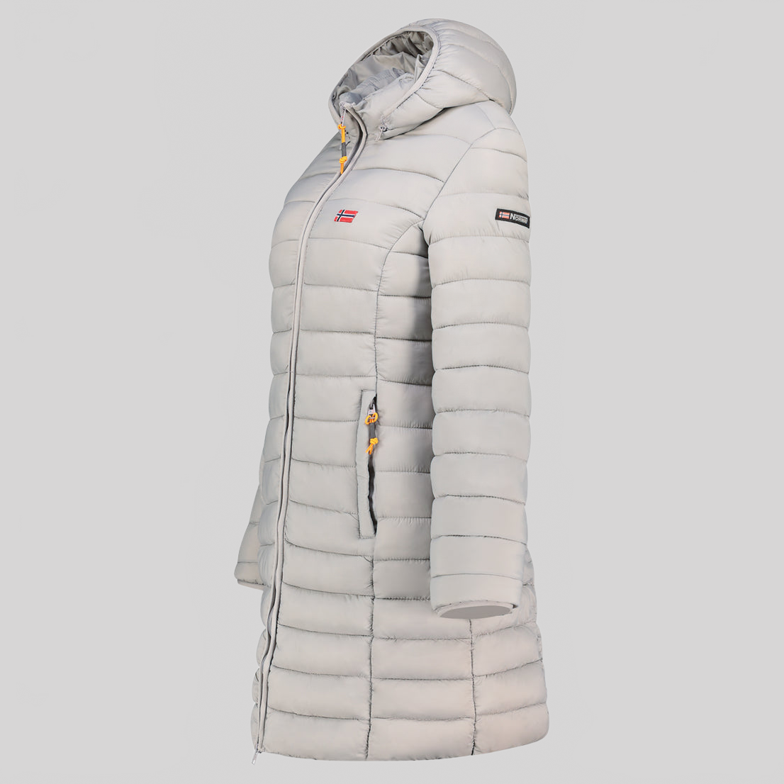  Geographical Norway ATIKOLOR LONG HOOD Mujer - Chaqueta Caqui