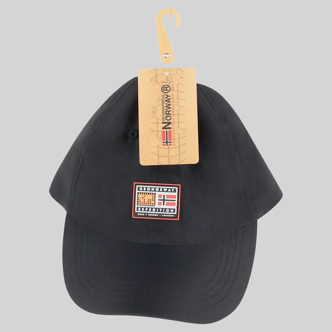 Geographical Norway William - Adjustable cap with front badge - Geographical Norway WILLIAM_CAP_BEIGE_SDB-WILLIAM_CAP_KAKI_SDB-WILLIAM_CAP_MARINE_SDB-WILLIAM_CAP_NOIR_SDB