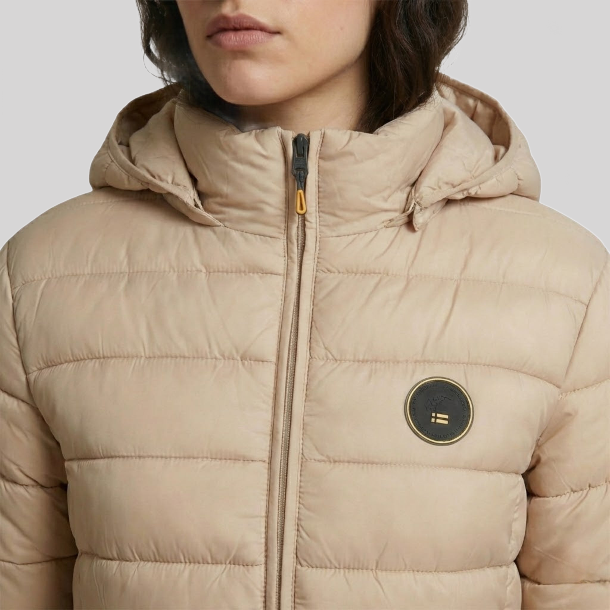  Geographical Norway ATIKAMAP HOOD Donna - Giacca Grigio chiaro