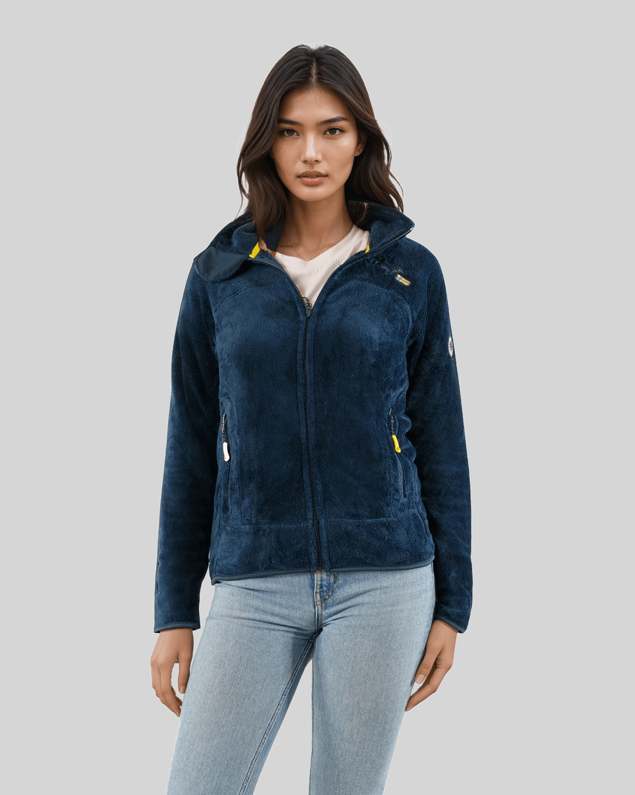 Geographical Norway Upaline Women's - Soft zipped fleece - Geographical Norway UPALINE_LADY_ROSE_PALE_S_SDB-UPALINE_LADY_BLANC_S_SDB-UPALINE_LADY_MARINE_SDB-UPALINE_LADY_MALABAR_S_SDB-UPALINE_LADY_GRIS_CLAIR_SDB-UPALINE_LADY_NOIR_SDB-UPALINE_LADY_OLIVE_SDB-UPALINE_LADY_ROUGE_SDB-UPALINE_LADY_SAUMON_SDB-UPALINE_LADY_TAUPE_S_SDB