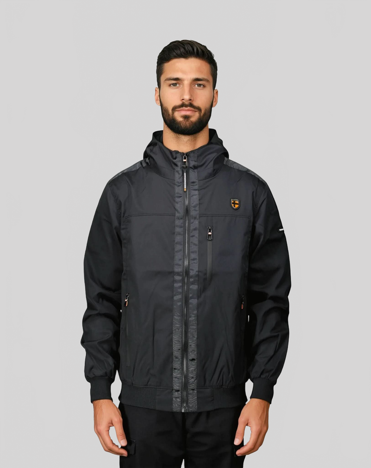 Geographical Norway Geographical Norway BACARY Hombre - Chaqueta de primavera reversible con capucha - Geographical Norway BACARY_MEN_MARINE_SDB-BACARY_MEN_MARINE_SDB-BACARY_MEN_MARINE_L_SDB-BACARY_MEN_MARINE_XL_SDB-BACARY_MEN_MARINE_XXL_SDB-BACARY_MEN_MARINE_3XL_SDB-BACARY_MEN_NOIR_SDB-BACARY_MEN_NOIR_M_SDB-BACARY_MEN_NOIR_L_SDB-BACARY_MEN_NOIR_XL_SDB