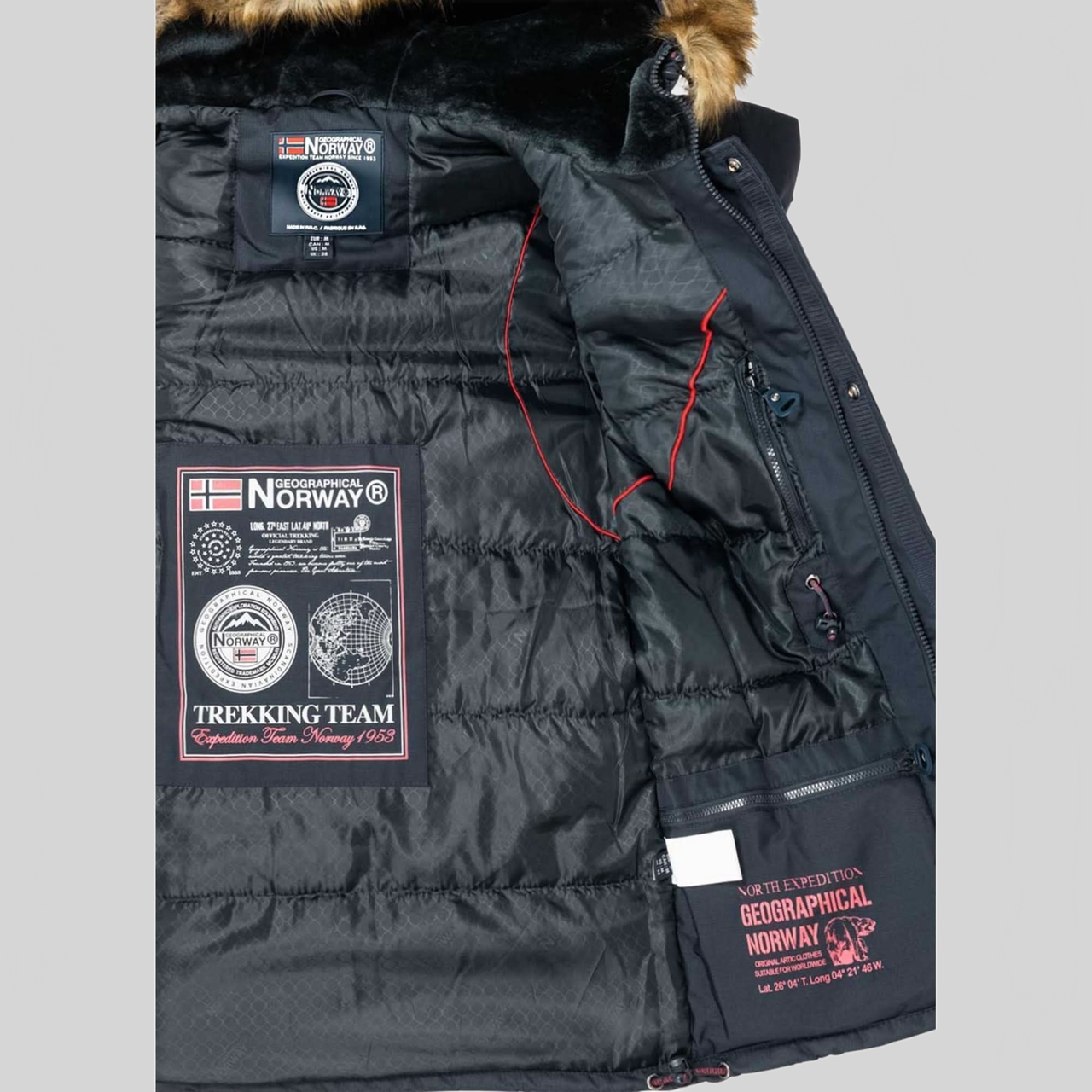 Geographical Norway Abiosaure Men - Warm hooded parka - Geographical Norway ABIOSAURE_MEN_GRIS_FONCE_SDB-ABIOSAURE_MEN_GRIS_FONCE_M_SDB-ABIOSAURE_MEN_GRIS_FONCE_L_SDB-ABIOSAUR_MEN_GRIS_FONCE_XL_SDB-ABIOSAUR_MEN_GRIS_FONCE_XXL_SDB-ABIOSAUR_MEN_GRIS_FONCE_3XL_SDB-ABIOSAUR_MEN_KAKI_S_SDB-ABIOSAUR_MEN_KAKI_M_SDB-ABIOSAUR_MEN_KAKI_L_SDB-ABIOSAUR_MEN_KAKI_XL_SDB