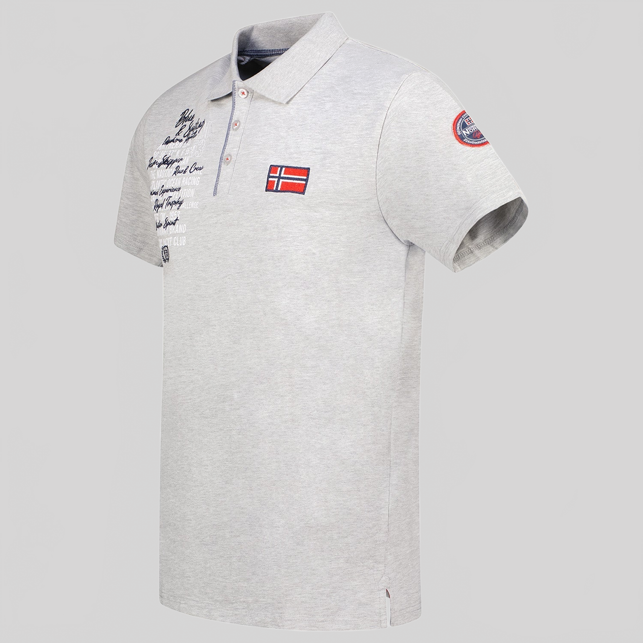 Geographical Geographical Norway KANCRE Men - Polo de manga corta, Bandera y escudo - Geographical Norway KANCRE_MEN_GRIS_CLAIR_S_SDB-KANCRE_MEN_GRIS_CLAIR_M_SDB-KANCRE_MEN_GRIS_CLAIR_L_SDB-KANCRE_MEN_GRIS_CLAIR_XL_SDB-KANCRE_MEN_GRIS_CLAIR_XXL_SDB-KANCRE_MEN_MARINE_M_SDB-KANCRE_MEN_MARINE_L_SDB-KANCRE_MEN_MARINE_XL_SDB-KANCRE_MEN_MARINE_XXL_SDB-KANCRE_MEN_MARINE_3XL_SDB