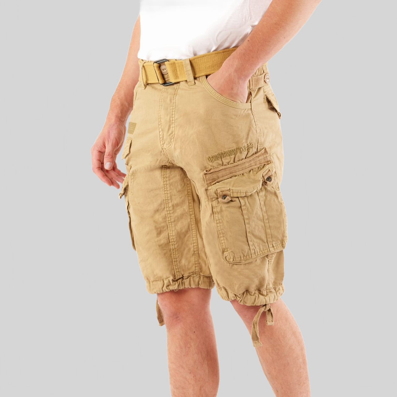 Geographical Norway Geographical Norway Panoramique Homme - Bermudas Naranja - Geographical Norway - S Naranja