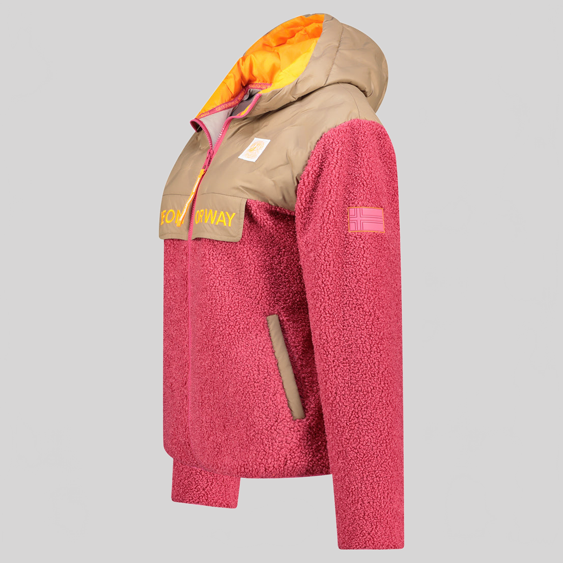  Geographical Norway TECHIC FZ Femme - Polaire Noir