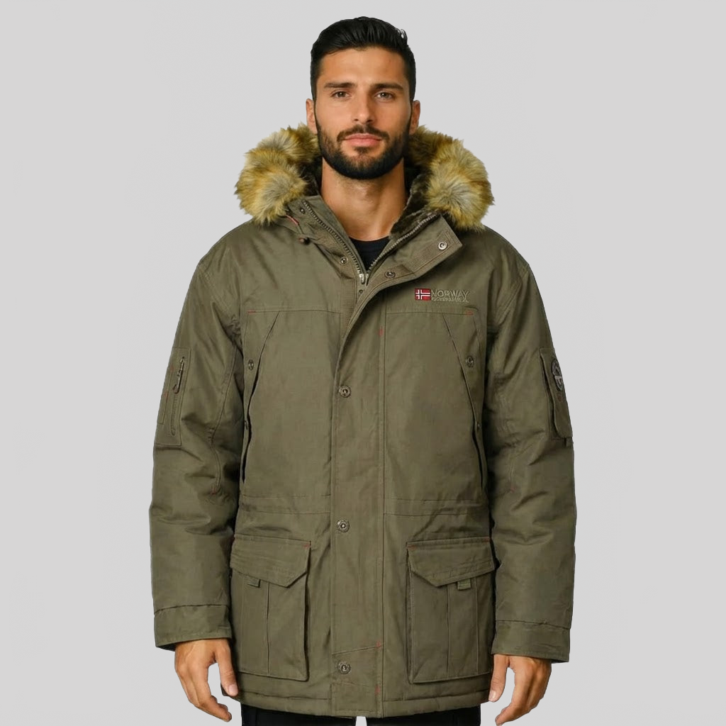 Geographical Norway Abiosaure Men - Warm hooded parka - Geographical Norway ABIOSAURE_MEN_GRIS_FONCE_SDB-ABIOSAURE_MEN_GRIS_FONCE_M_SDB-ABIOSAURE_MEN_GRIS_FONCE_L_SDB-ABIOSAUR_MEN_GRIS_FONCE_XL_SDB-ABIOSAUR_MEN_GRIS_FONCE_XXL_SDB-ABIOSAUR_MEN_GRIS_FONCE_3XL_SDB-ABIOSAUR_MEN_KAKI_S_SDB-ABIOSAUR_MEN_KAKI_M_SDB-ABIOSAUR_MEN_KAKI_L_SDB-ABIOSAUR_MEN_KAKI_XL_SDB