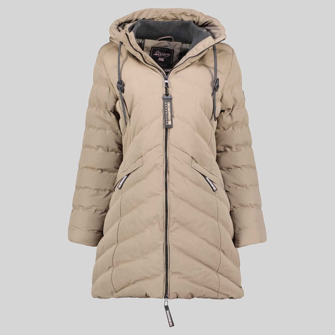 Geographical Norway Clarisal Damen - Langer Parka - Geographical Norway CLARISAL_LADY_MARINE_S_SDB-CLARISAL_LADY_NOIR_S_SDB-CLARISAL_LADY_TAUPE_S_SDB-CLARISAL_LADY_MARINE_M_SDB-CLARISAL_LADY_SCHWARZ_M_SDB-CLARISAL_LADY_TAUPE_M_SDB-CLARISAL_LADY_MARINE_L_SDB-CLARISAL_LADY_SCHWARZ_L_SDB-CLARISAL_LADY_TAUPE_L_SDB-CLARISAL_LADY_MARINE_XL_SDB