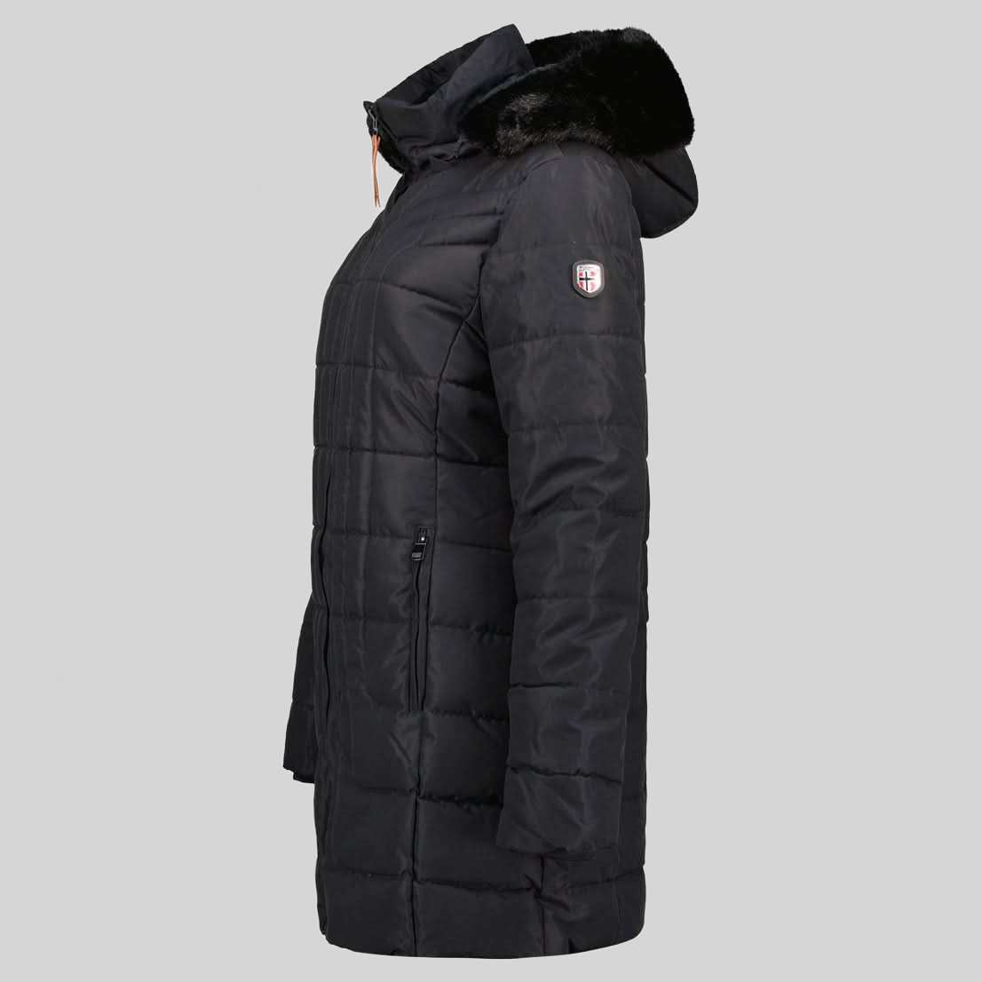 Geographical Norway Bracelet - Parka Femme Longue Matelassée à Capuche Amovible, Poches Zippées - Geographical Norway BRACELET_LADY_MARINE_S_SDB-BRACELET_LADY_MARINE_M_SDB-BRACELET_LADY_MARINE_L_SDB-BRACELET_LADY_MARINE_XL_SDB-BRACELET_LADY_NOIR_S_SDB-BRACELET_LADY_NOIR_M_SDB-BRACELET_LADY_NOIR_L_SDB-BRACELET_LADY_NOIR_XL_SDB-BRACELET_LADY_NOIR_XXL_SDB