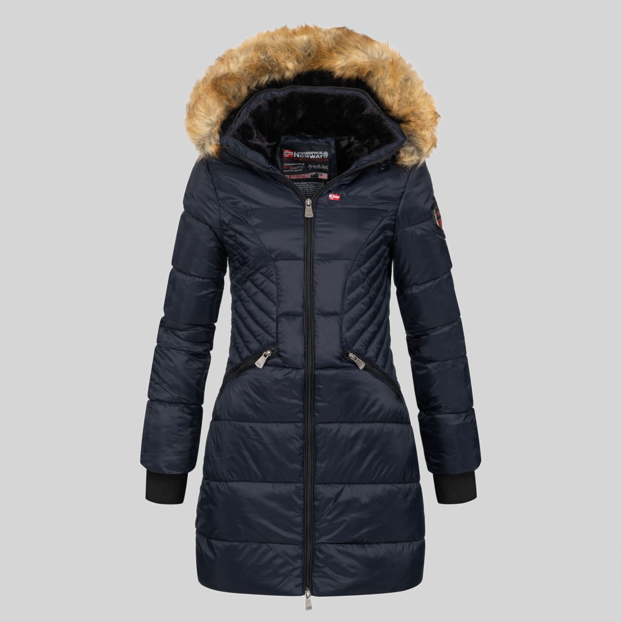 Geographical Norway Biene Frau - Warmer Parka mit Kapuze - Geographical Norway ABEILLE_LADY_KAKI_S_SDB-ABEILLE_LADY_MARINE_S_SDB-ABEILLE_LADY_NOIR_S_SDB-.BIENE_LADY_TAUPE_S_SDB- BIENE_LADY_KAKI_M_SDB- BIENE_LADY_MARINE_M_SDB- BIENE_LADY_SCHWARZ_M_SDB- BIENE_LADY_TAUPE_M_SDB- BIENE_LADY_KAKI_L_SDB- BIENE_LADY_MARINE_L_SDB