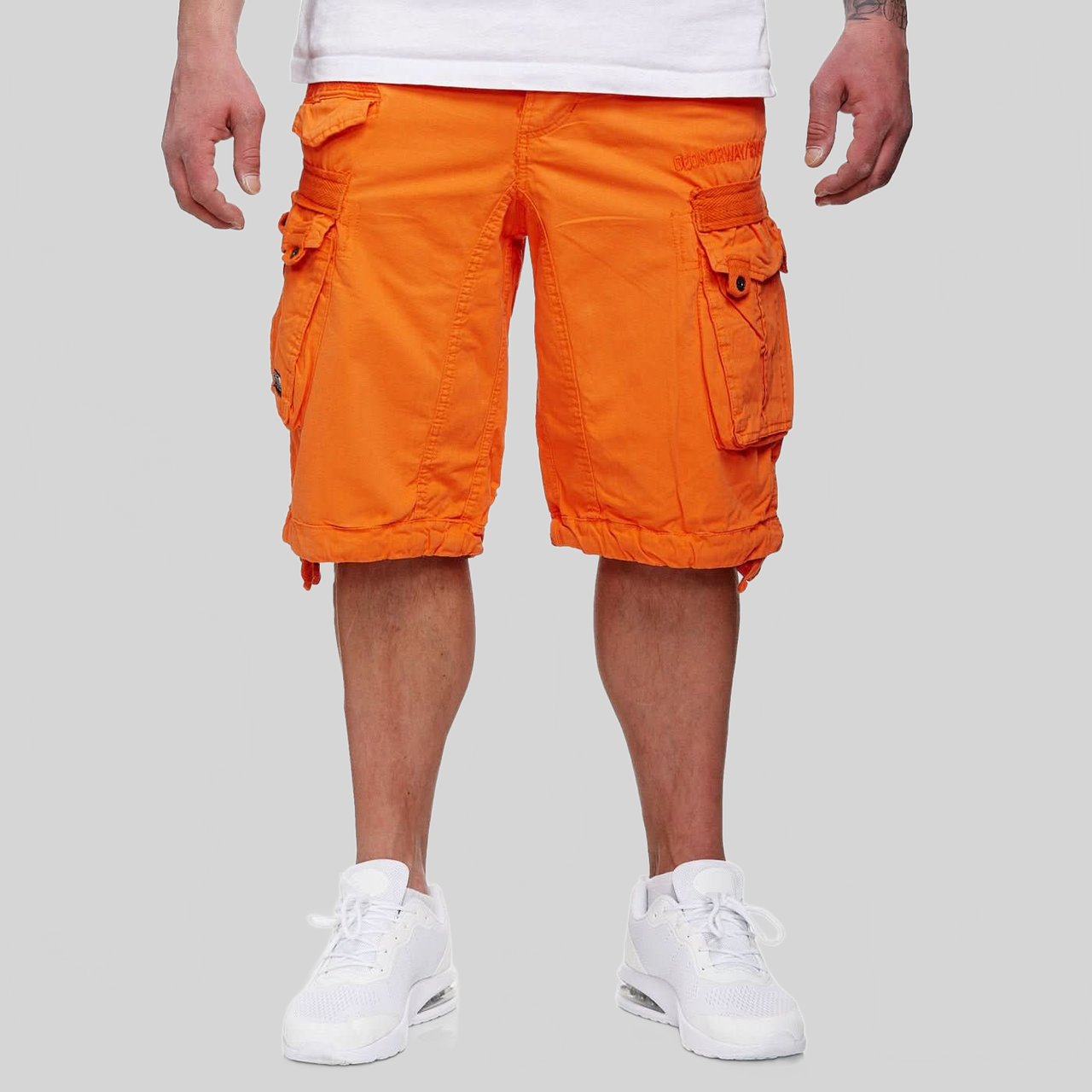 Geographical Norway Geographical Norway Panoramique Homme - Bermudas caqui - Geographical Norway - S Caqui