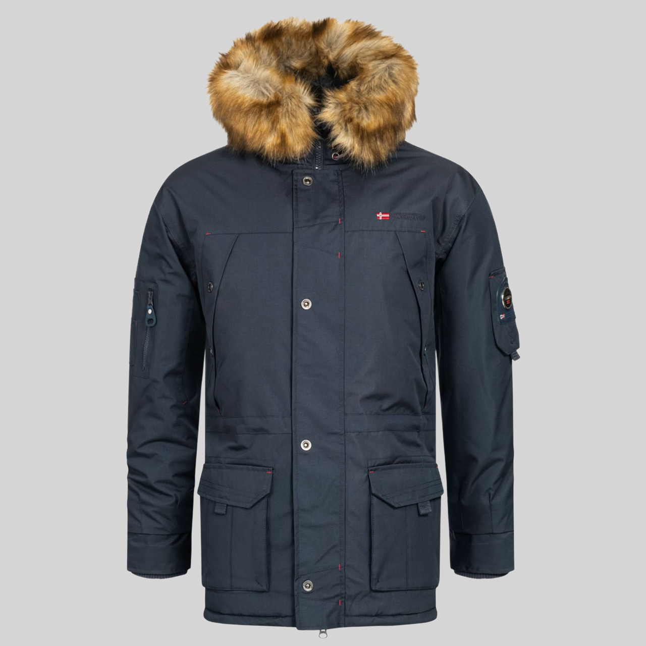Geographical Norway Abiosaure Men - Warm hooded parka - Geographical Norway ABIOSAURE_MEN_GRIS_FONCE_SDB-ABIOSAURE_MEN_GRIS_FONCE_M_SDB-ABIOSAURE_MEN_GRIS_FONCE_L_SDB-ABIOSAUR_MEN_GRIS_FONCE_XL_SDB-ABIOSAUR_MEN_GRIS_FONCE_XXL_SDB-ABIOSAUR_MEN_GRIS_FONCE_3XL_SDB-ABIOSAUR_MEN_KAKI_S_SDB-ABIOSAUR_MEN_KAKI_M_SDB-ABIOSAUR_MEN_KAKI_L_SDB-ABIOSAUR_MEN_KAKI_XL_SDB
