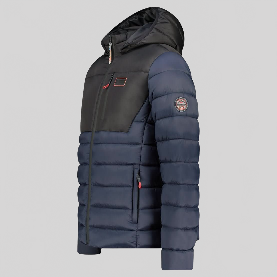 Geographical Norway Batilo Homme - Blouson Bi-Color à Capuche - Geographical Norway BATILO_MEN_NOIR_NOIR_S_SDB-BATILO_MEN_NOIR_NOIR_M_SDB-BATILO_MEN_NOIR_NOIR_L_SDB-BATILO_MEN_NOIR_NOIR_XL_SDB-BATILO_MEN_NOIR_NOIR_XXL_SDB-BATILO_MEN_NOIR_NOIR_3XL_SDB-BATILO_MEN_GRIS_FONCE_NOIR_S_SDB-BATILO_MEN_GRIS_FONCE_NOIR_M_SDB-BATILO_MEN_GRIS_FONCE_NOIR_L_SDB-BATILO_MEN_GRIS_FONCE_NOIR_XL_SDB