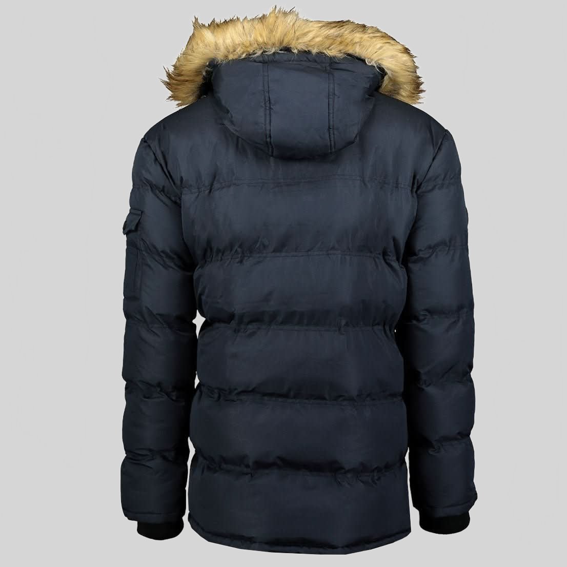 Geographical Norway Bravici Uomo - Parka con cappuccio staccabile e pelliccia sintetica - Geographical Norway BRAVICI_MEN_NOIR_SDB-BRAVICI_MEN_NOIR_M_SDB-BRAVICI_MEN_NOIR_L_SDB-BRAVICI_MEN_NOIR_XL_SDB-BRAVICI_MEN_NOIR_XXL_SDB-BRAVICI_MEN_NOIR_3XL_SDB-BRAVICI_MEN_MARINE_S_SDB-BRAVICI_MEN_MARINE_M_SDB-BRAVICI_MEN_MARINE_L_SDB-BRAVICI_MEN_MARINE_XL_SDB