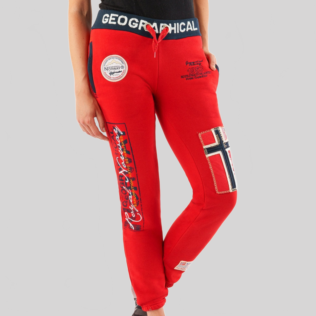 Geographical Norway Myer Women - Low-rise jogging pants - Geographical Norway MYER_LADY_GRIS_CLAIR_S_EO_SDB-MYER_LADY_GRIS_CLAIR_M_EO_SDB-MYER_LADY_GRIS_CLAIR_L_EO_SDB-MYER_LADY_GRIS_CLAIR_XL_EO_SDB-MYER_LADY_GRIS_CLAIR_XXL_EO_SDB-MYER_LADY_NOIR_S_EO_SDB-MYER_LADY_NOIR_M_EO_SDB-MYER_LADY_NOIR_L_EO_SDB-MYER_LADY_NOIR_XL_EO_SDB-MYER_LADY_NOIR_XXL_EO_SDB
