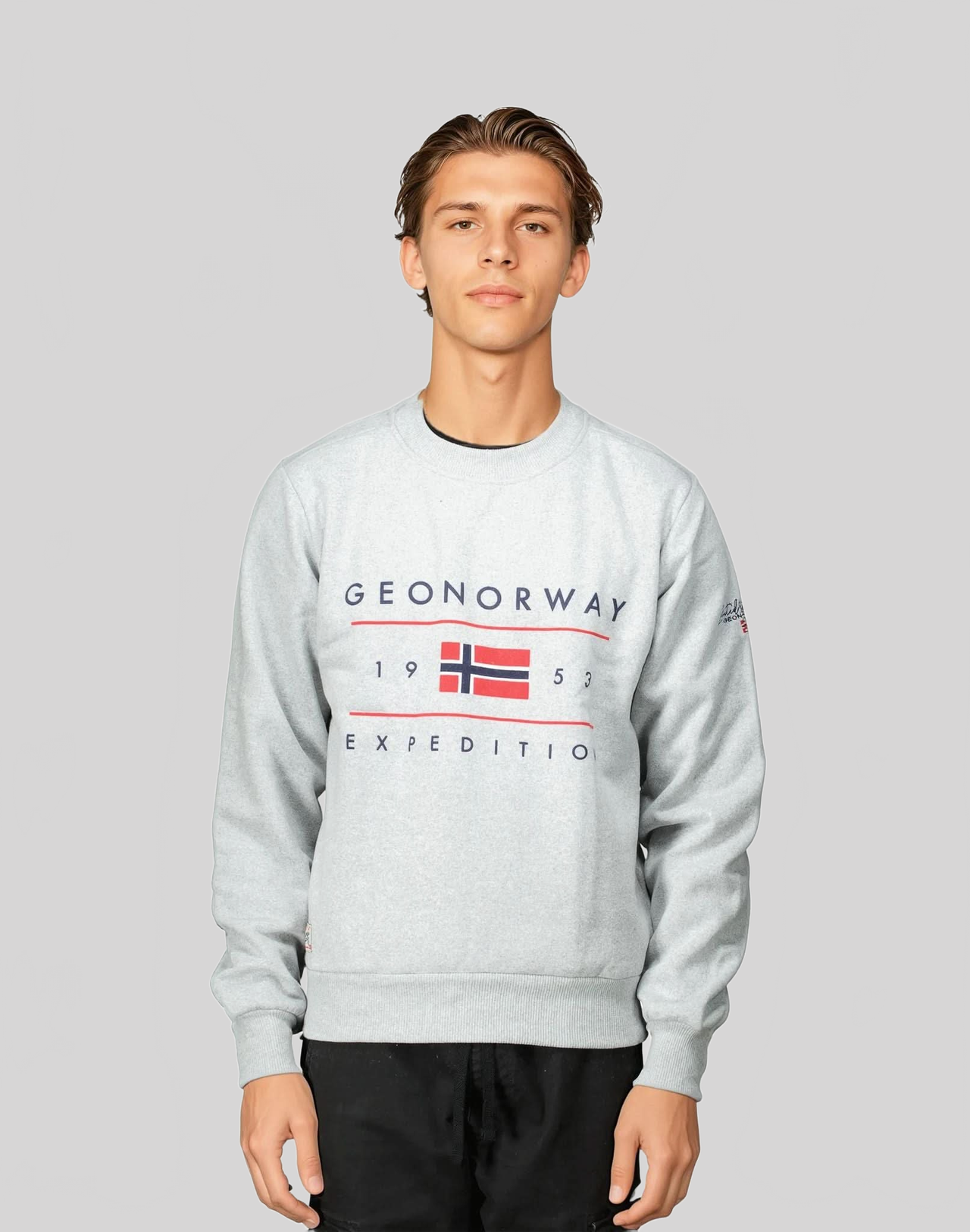 Geographical Geographical Norway GEZOLO Hombre - Sudadera con capucha con estampados y bandera - Geographical Norway GEZOLO_MEN_MARINE_SDB-GEZOLO_MEN_NOIR_SDB-GEZOLO_MEN_GRIS_CLAIR_SDB-GEZOLO_MEN_MARINE_M_SDB-GEZOLO_MEN_GRIS_CLAIR_M_SDB-GEZOLO_MEN_NOIR_M_SDB-GEZOLO_MEN_MARINE_L_SDB-GEZOLO_MEN_GRIS_CLAIR_L_SDB-GEZOLO_MEN_NOIR_L_SDB-GEZOLO_MEN_GRIS_CLAIR_XL_SDB